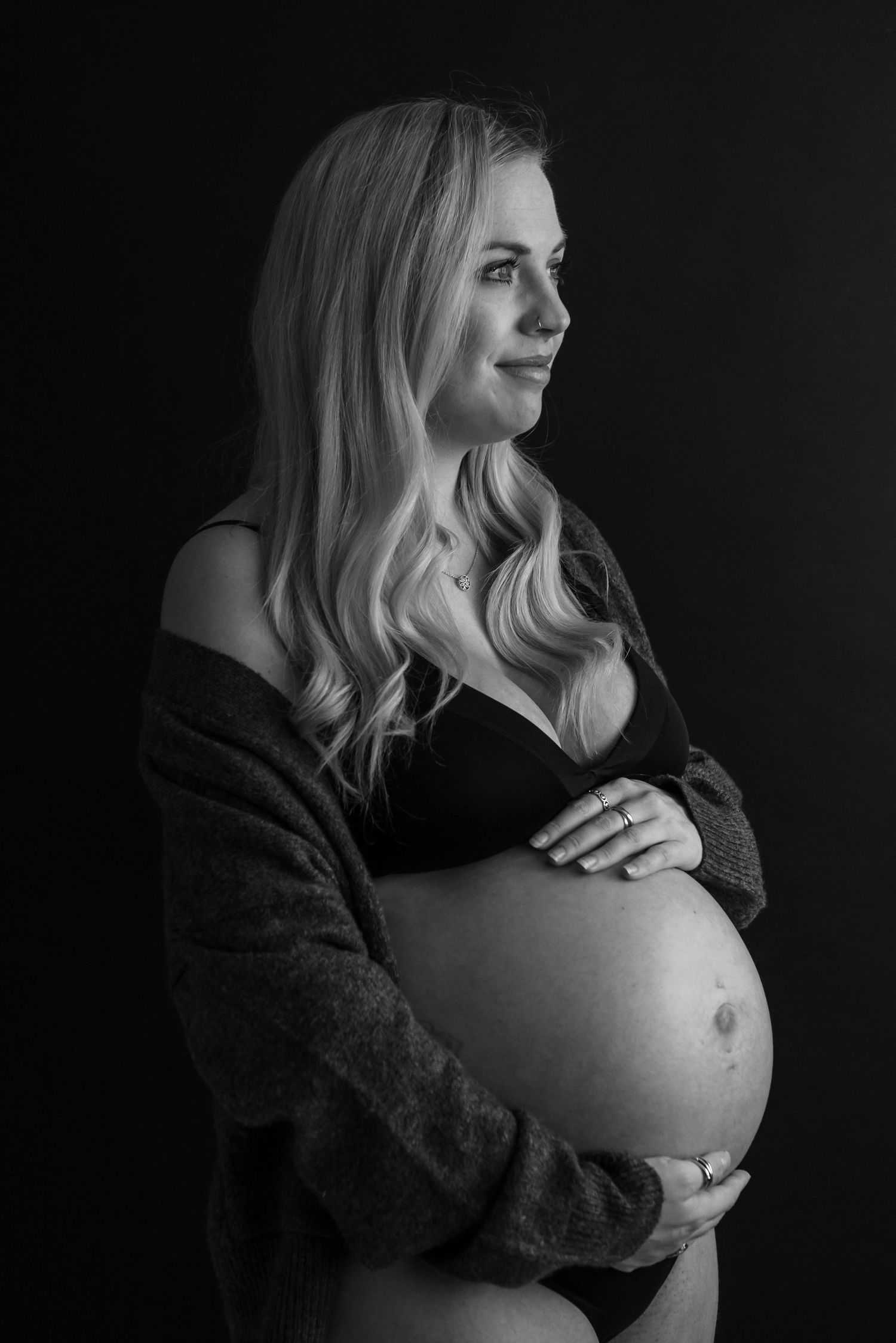 Perth maternity photography studio session