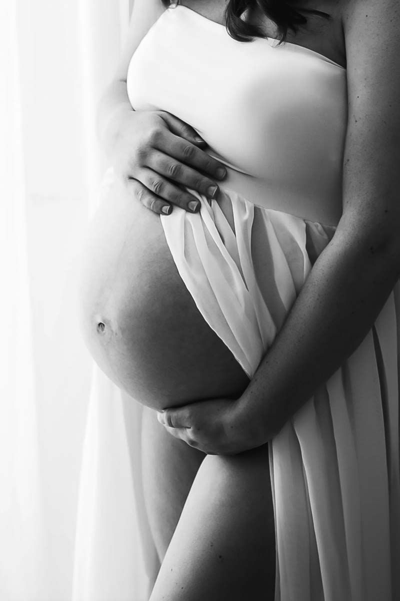 Perth maternity photography studio session