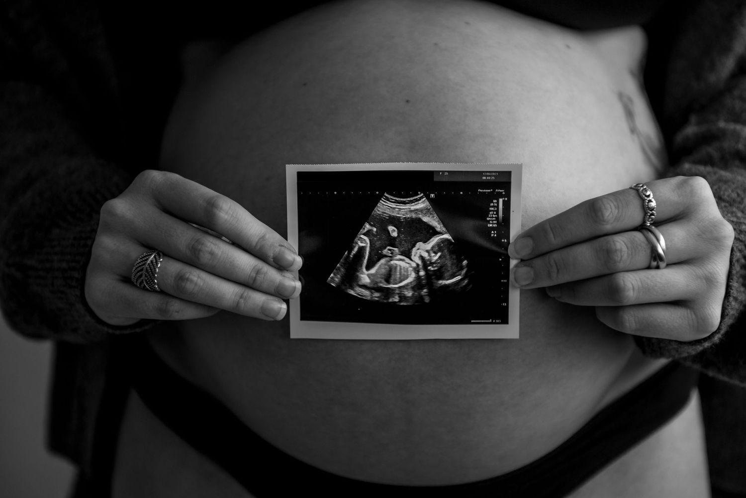 Perth maternity photography studio session