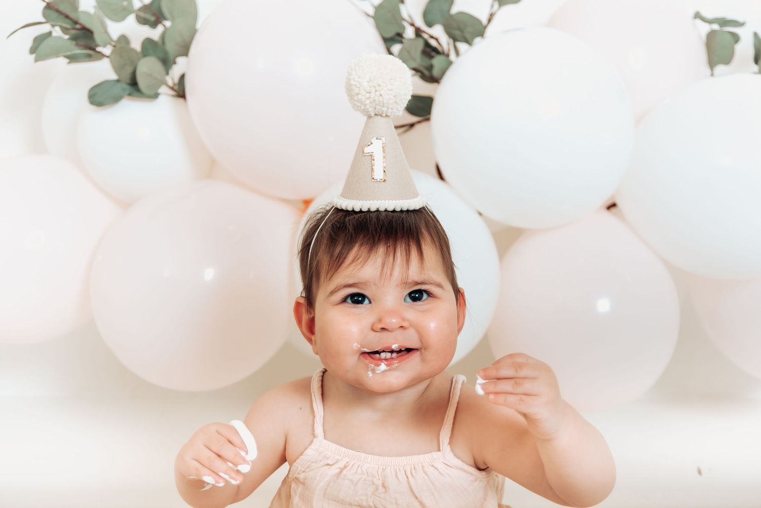 Perth cake smash photography studio session