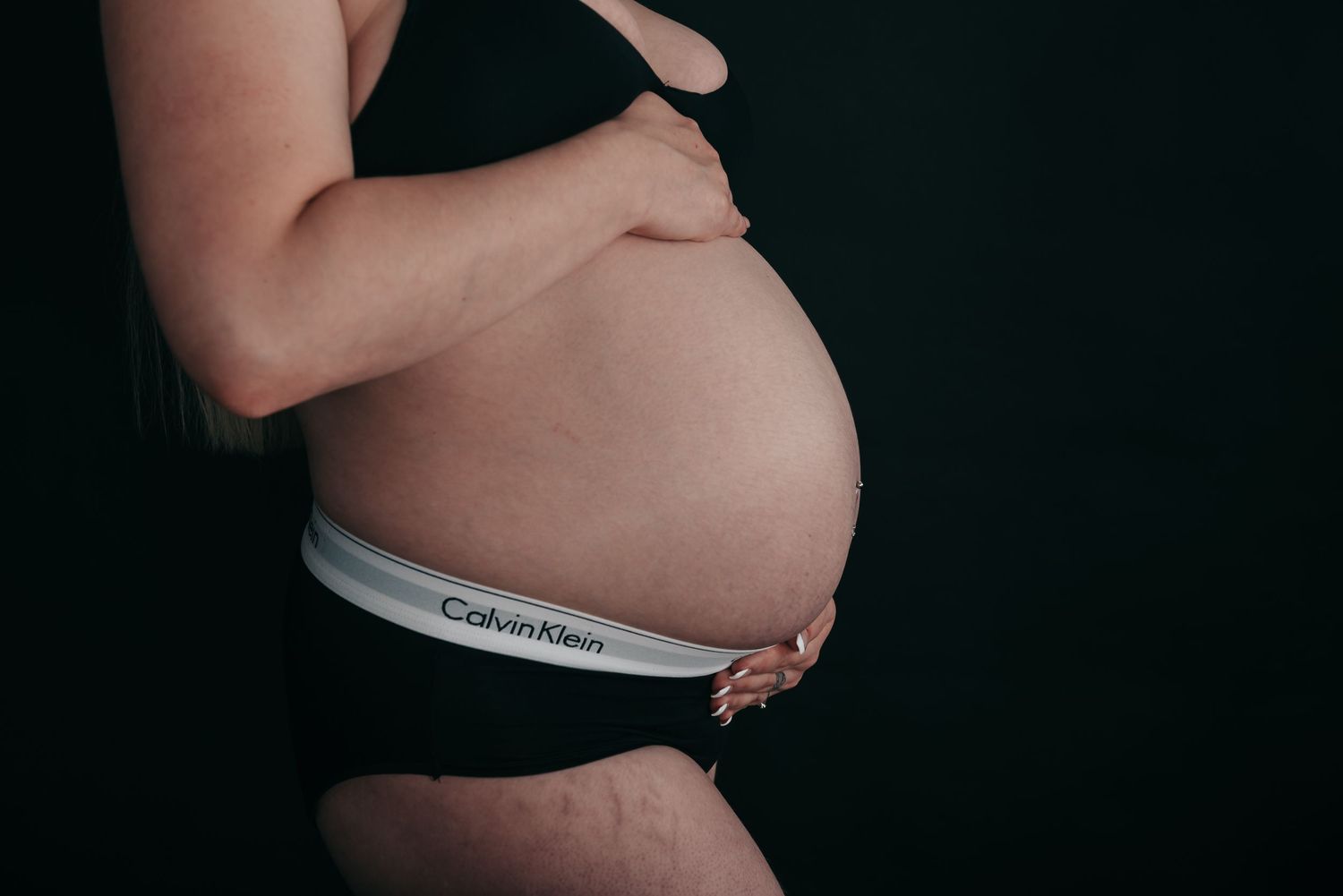 Perth maternity photography studio session