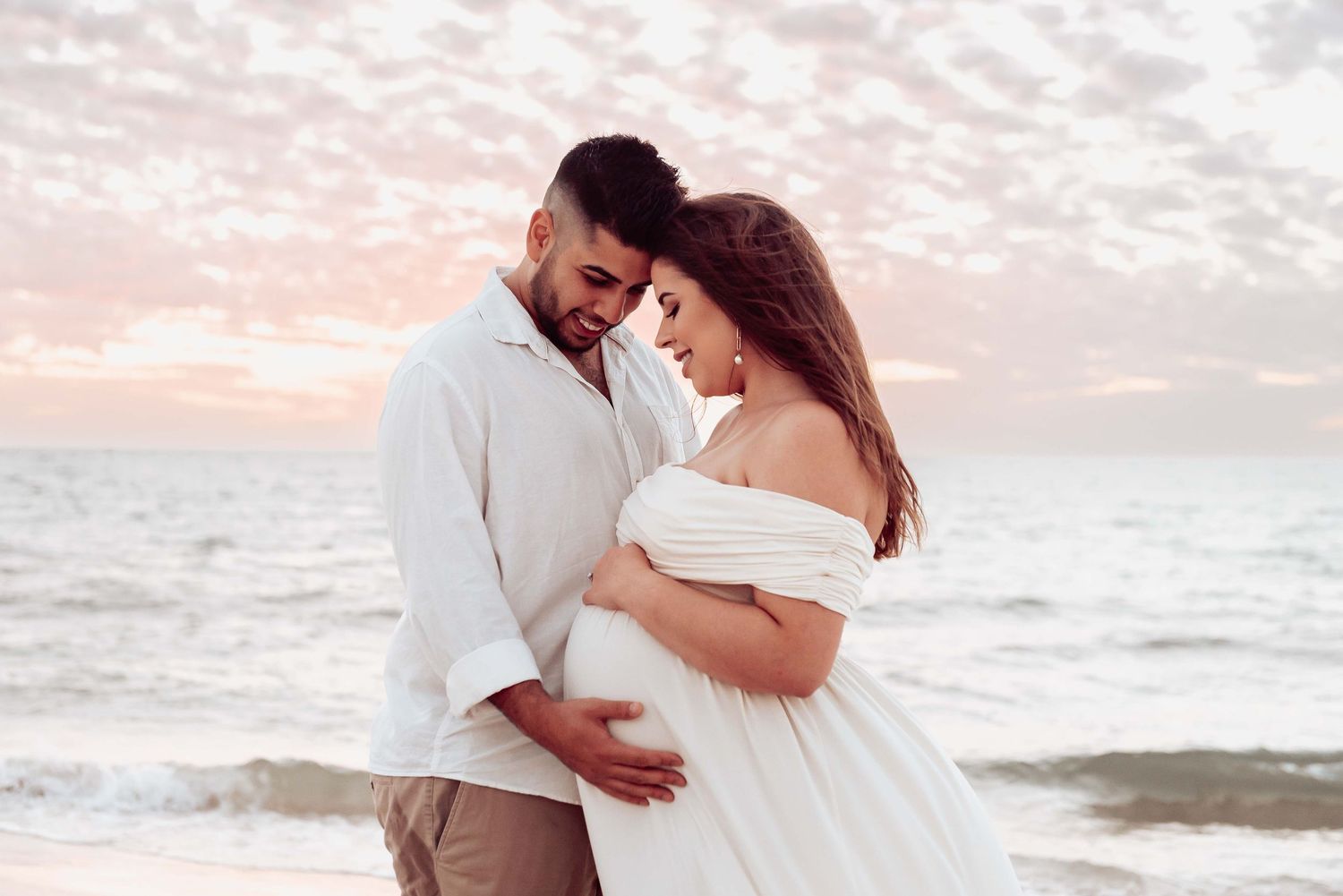 Maternity Perth maternity photography beach sunset session