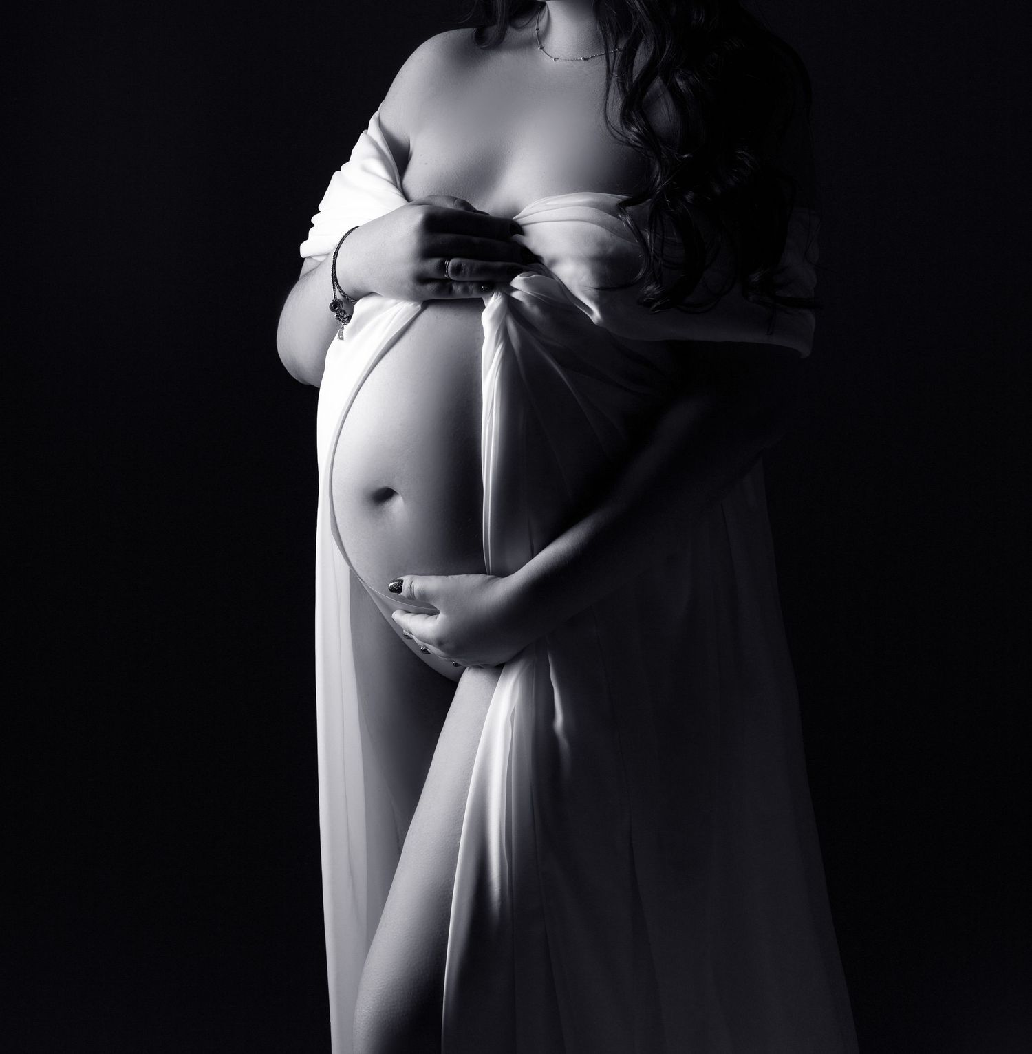 Perth maternity photography studio session