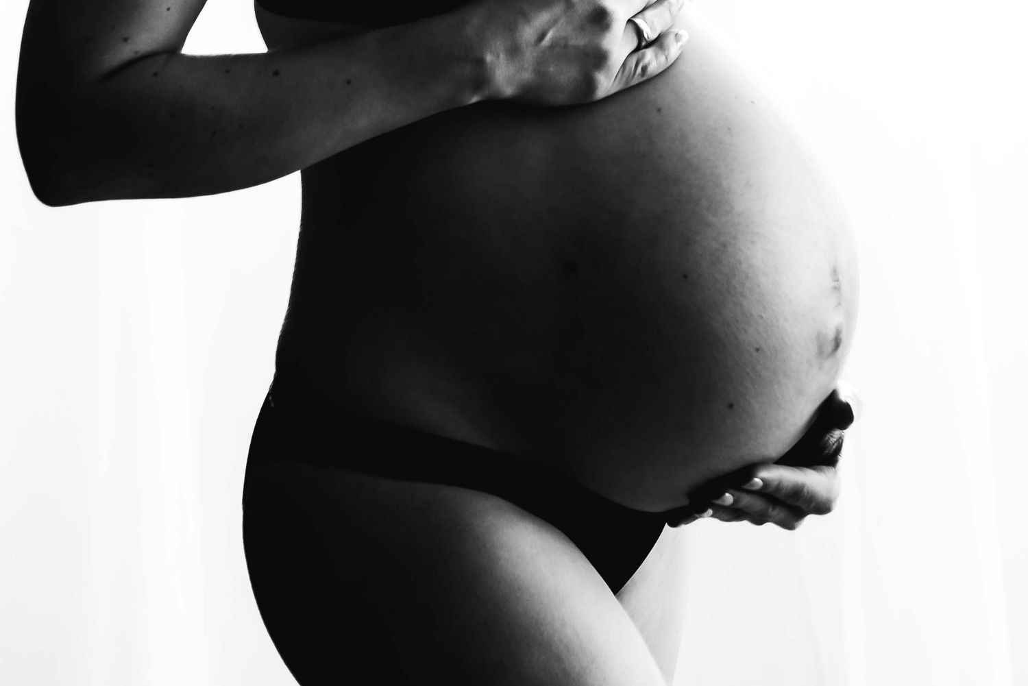Perth maternity photography studio session