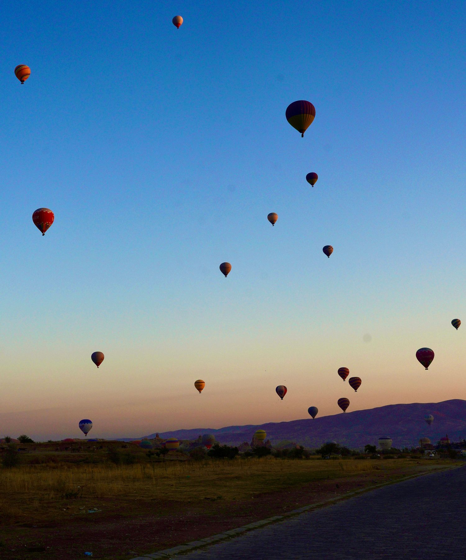 Göreme Kappadokien, Heissluftballon