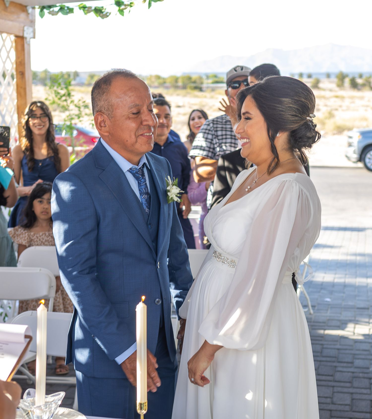 Backyard wedding in Las Vegas-Las Vegas Wedding photographer
