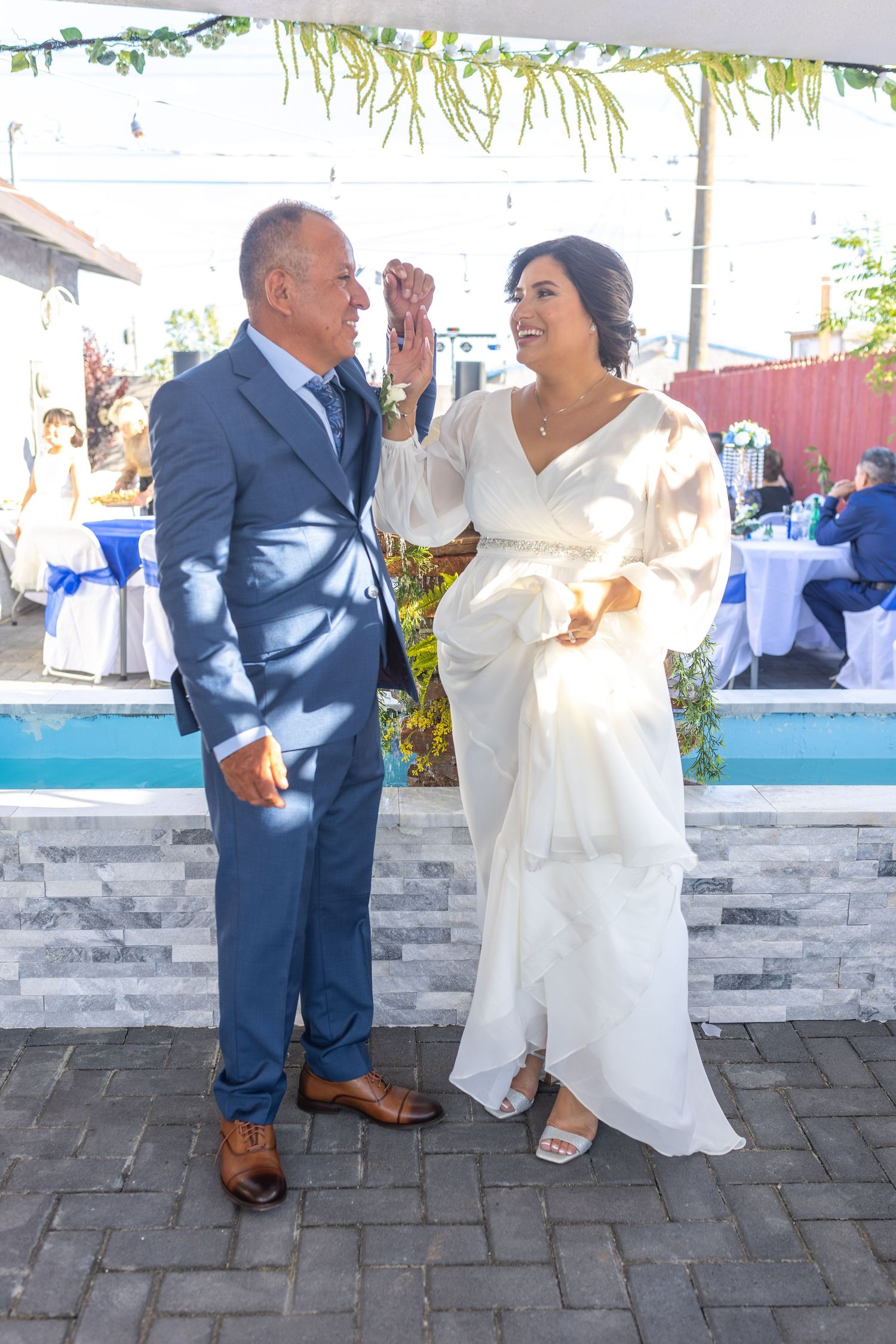 Backyard wedding in Las Vegas-Las Vegas Wedding photographer