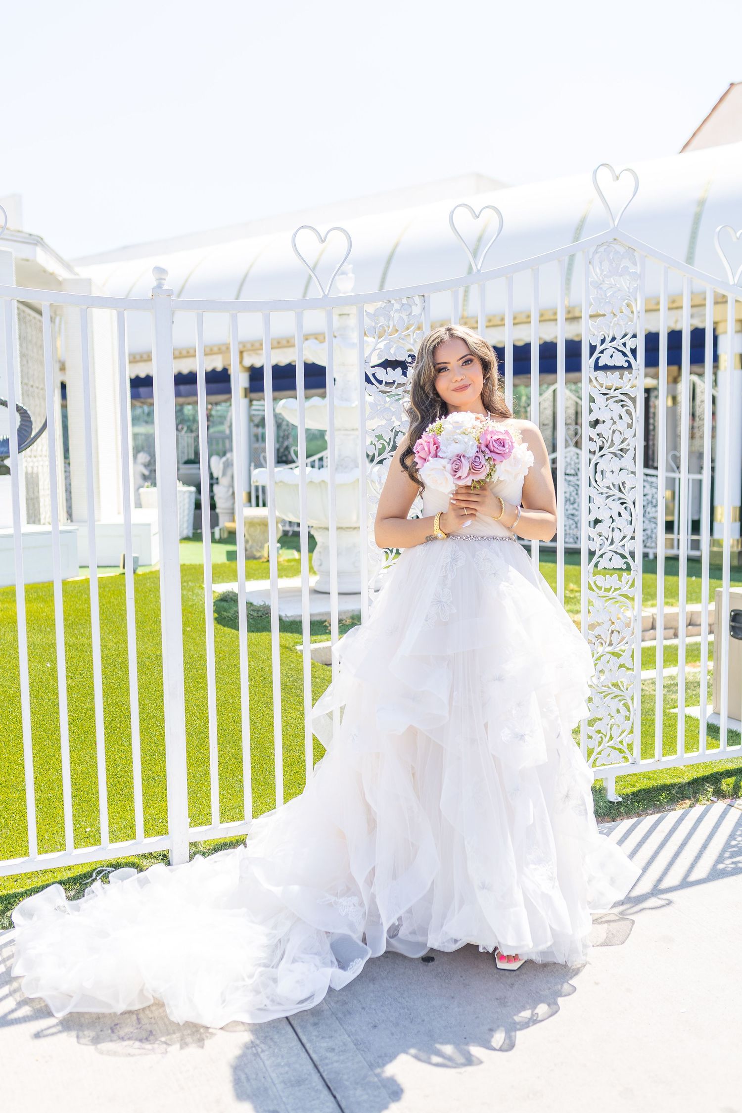 Bride and groom exchanging vows at the Little White chapel in downtown Las Vegas- intimate wedding and elopement photographer