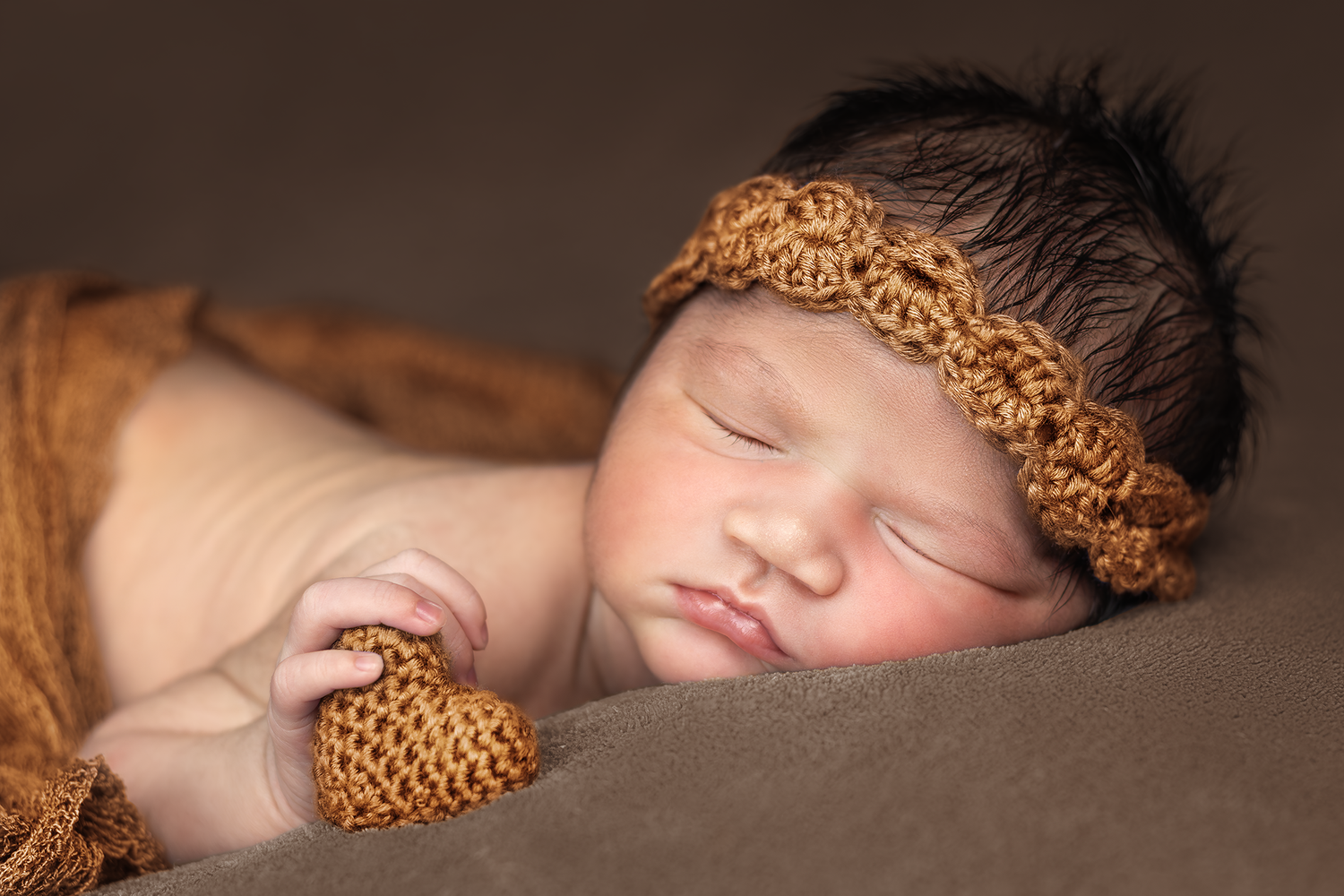 newborn studio photo session in Rochester NY