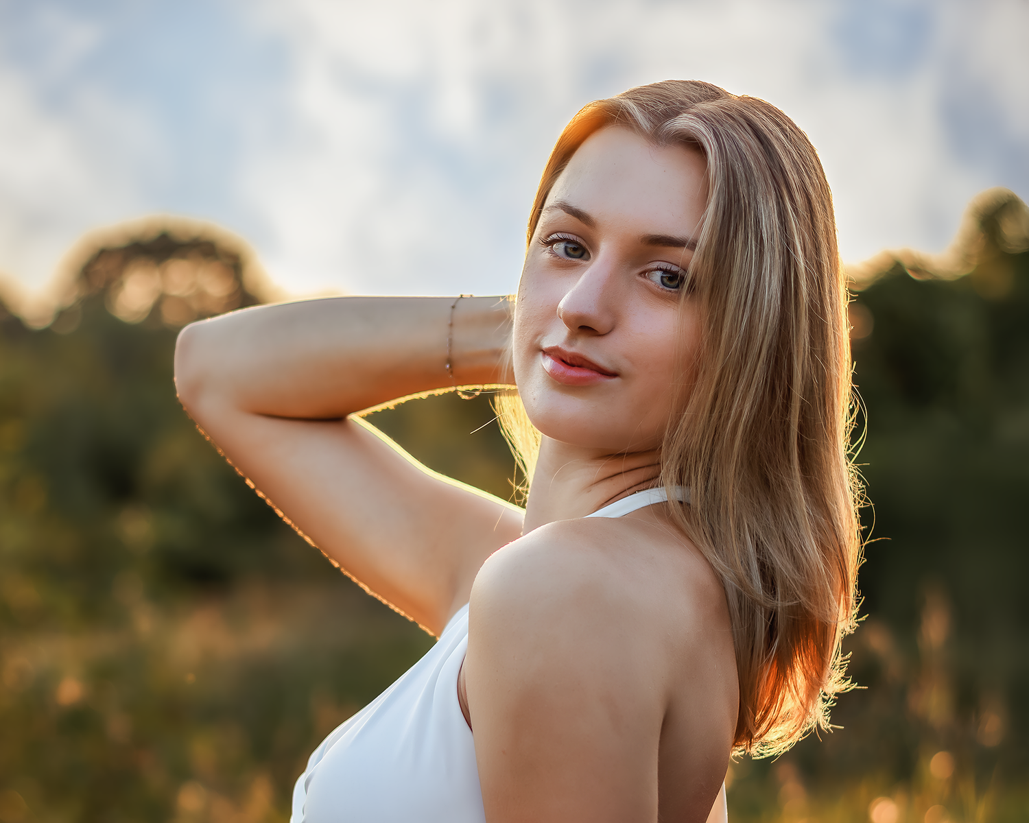 Sunset grad session in Rochester NY
