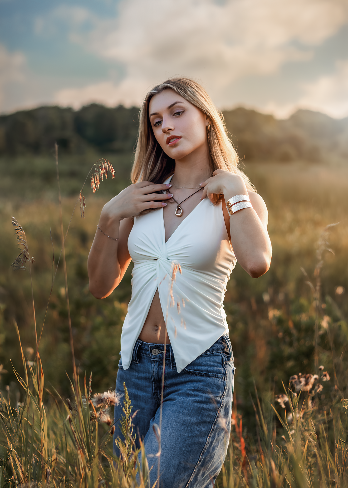 Fine art senior session in Rochester NY