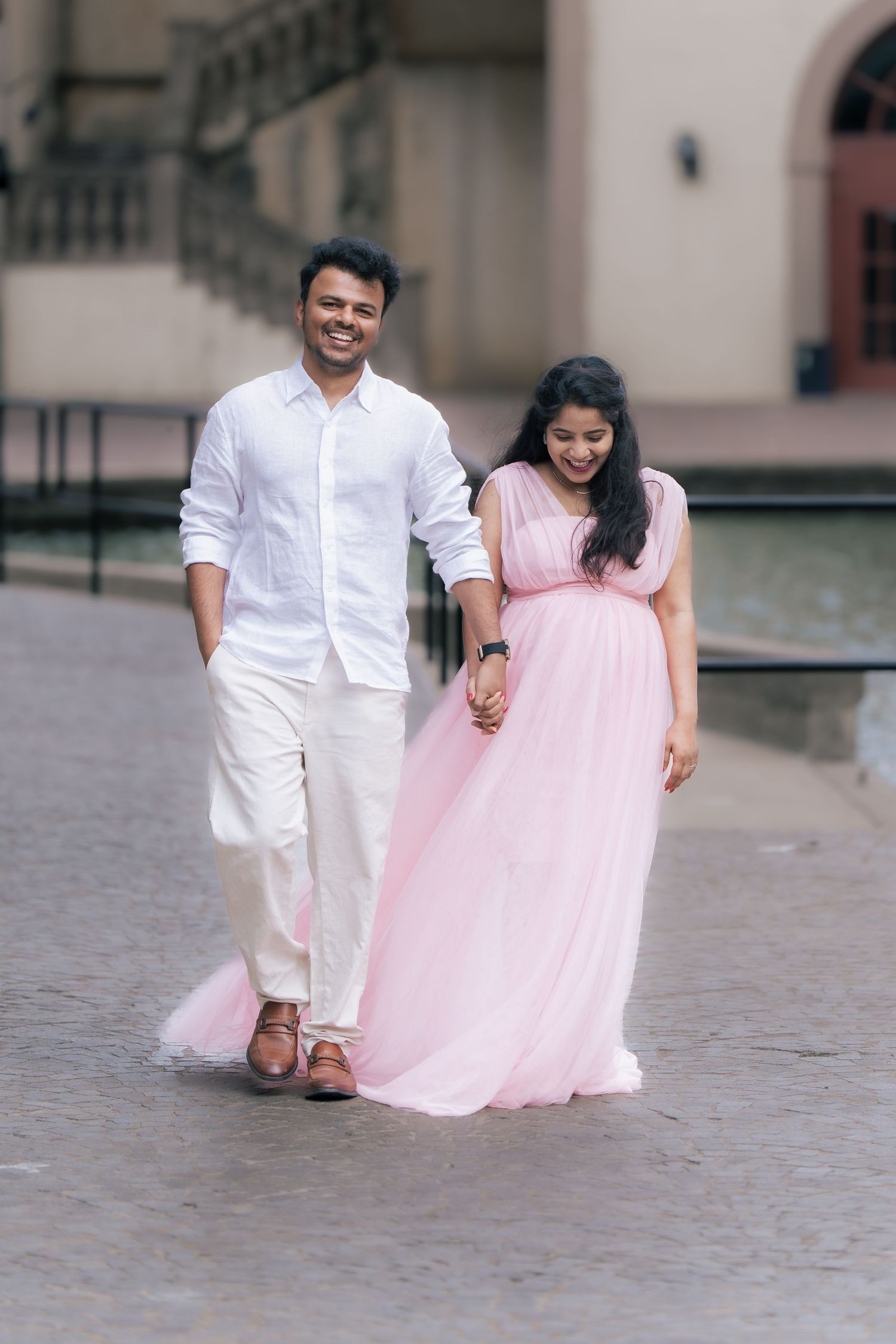 Maternity photoshoot in Dallas with natural light portraits and 4K video sessions wedding photographer capturing Indian and American wedding