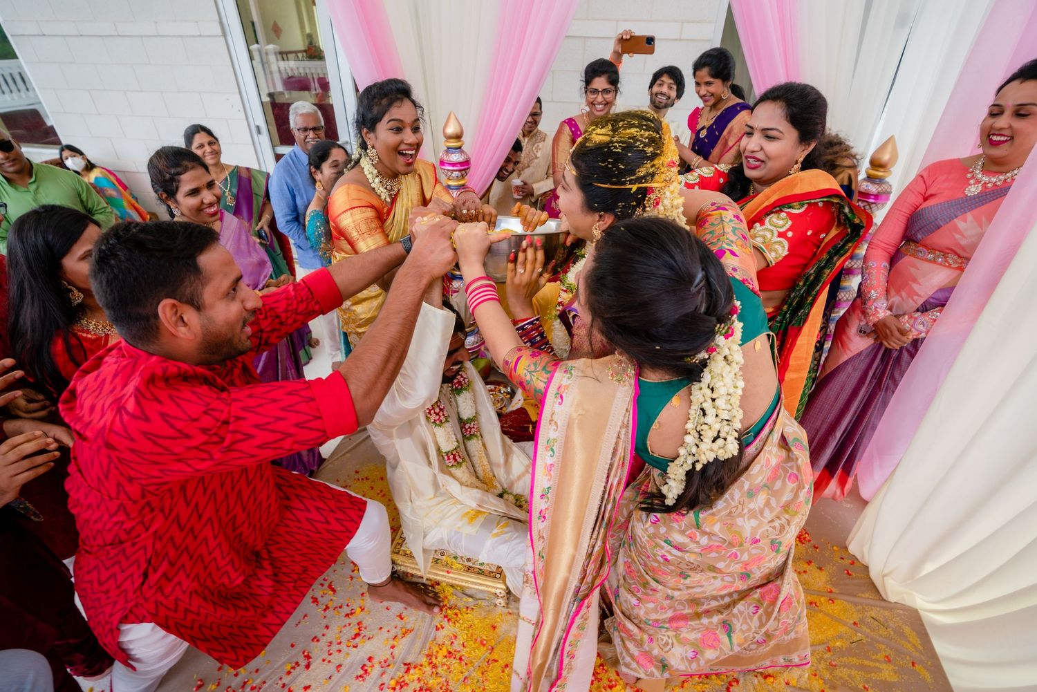 Dallas wedding photographer capturing Indian and American weddings with 4K cinematic videography family, headshots, and lifestyle sessions