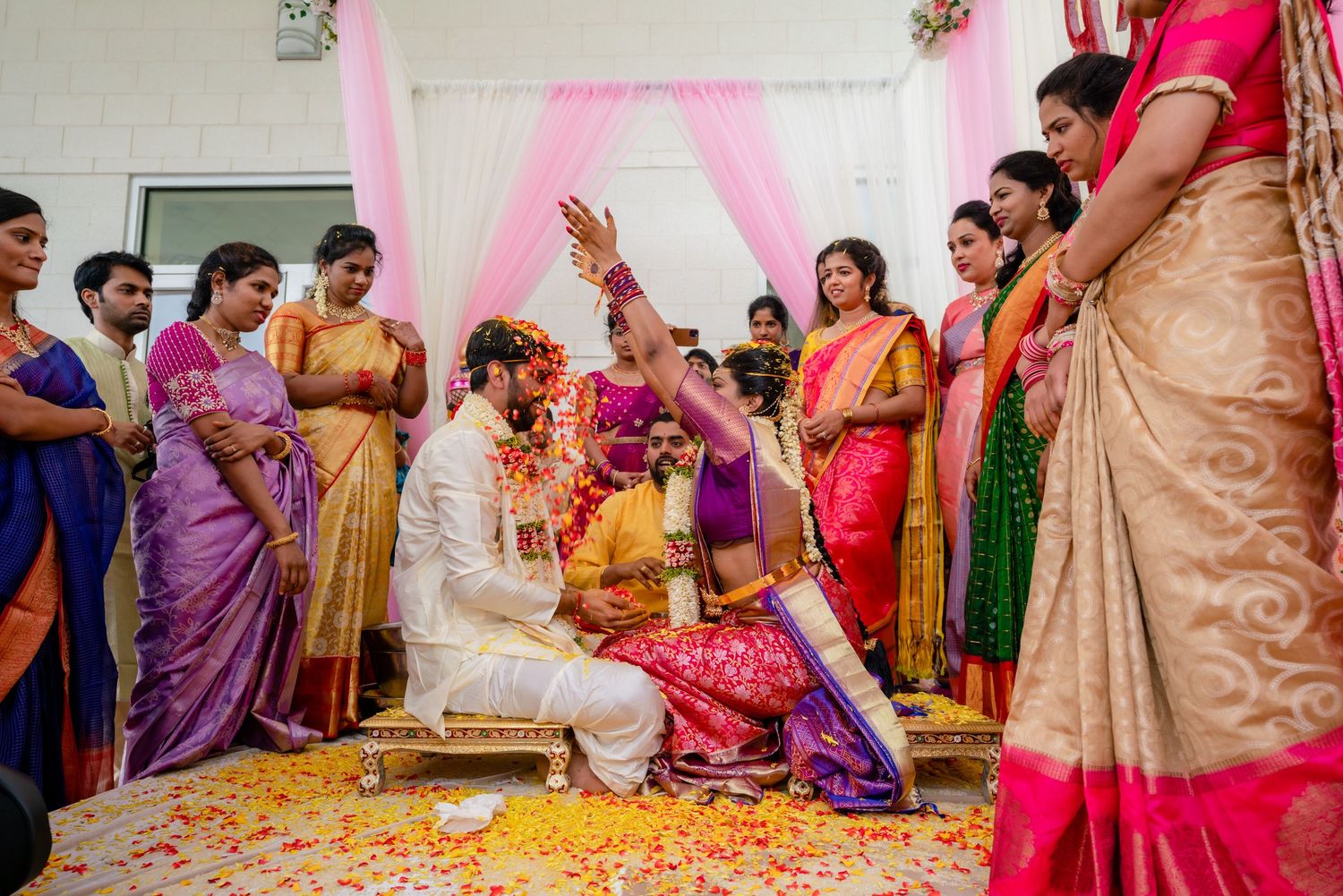 Dallas wedding photographer capturing Indian and American weddings with 4K cinematic videography family, headshots, and lifestyle sessions