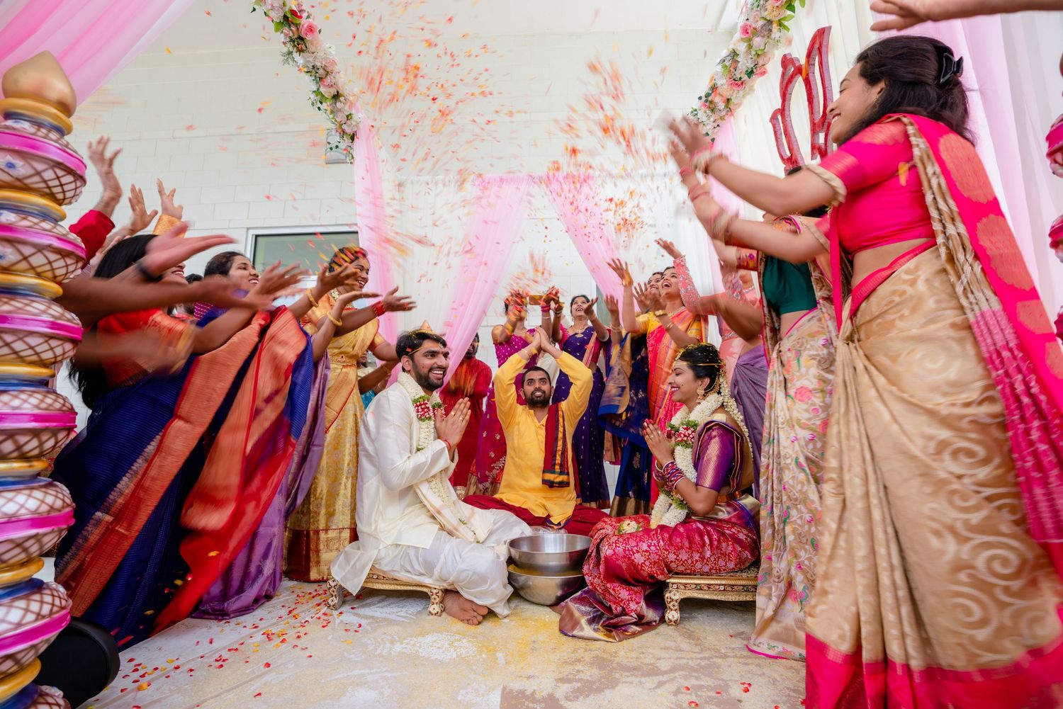 Dallas wedding photographer capturing Indian and American weddings with 4K cinematic videography family, headshots, and lifestyle sessions