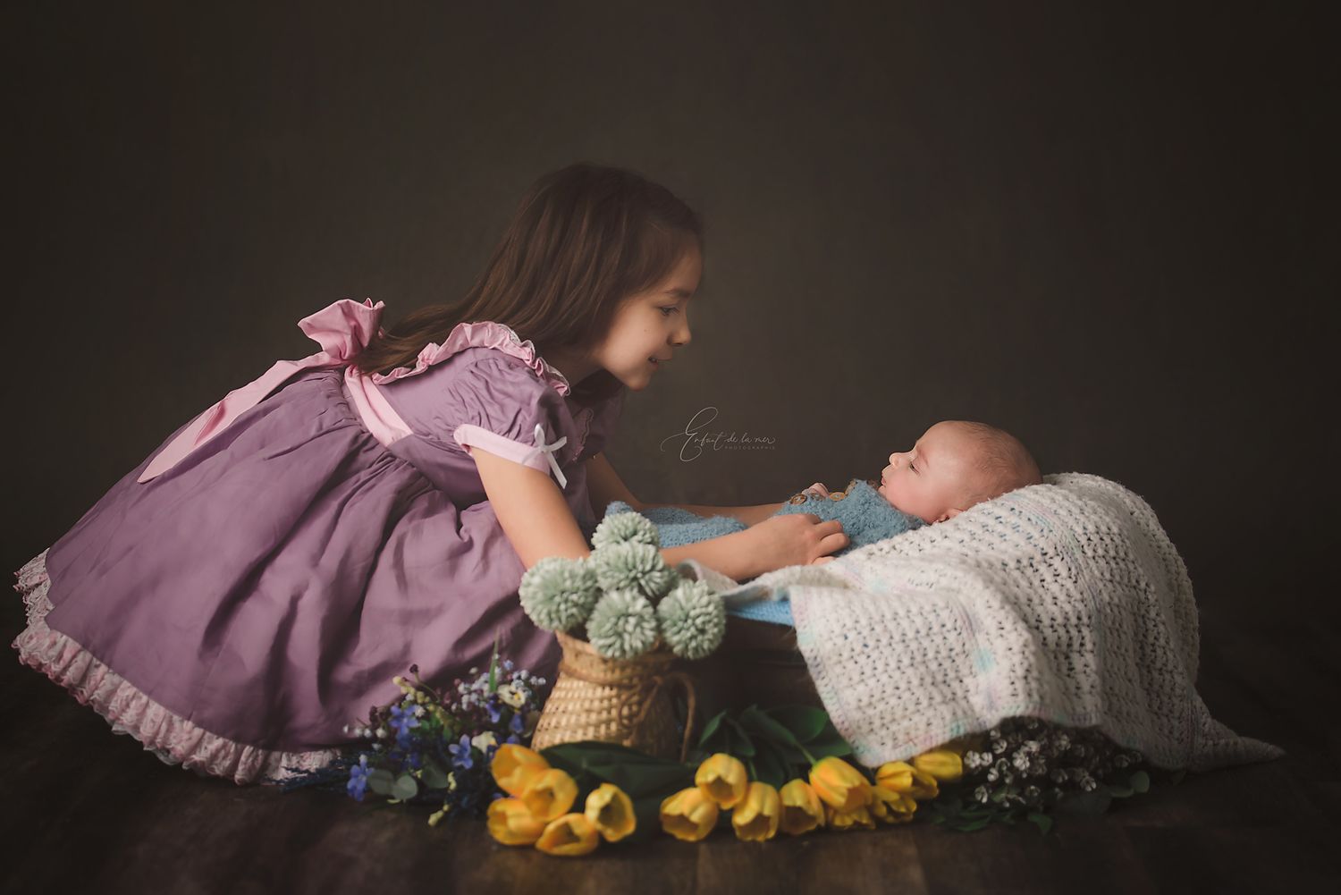 Une image qui respire la simplicité et la tendresse.