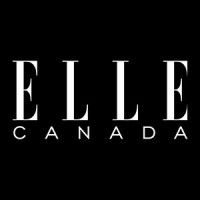 Elle Canada magazine logo in black and white minimalist design.
