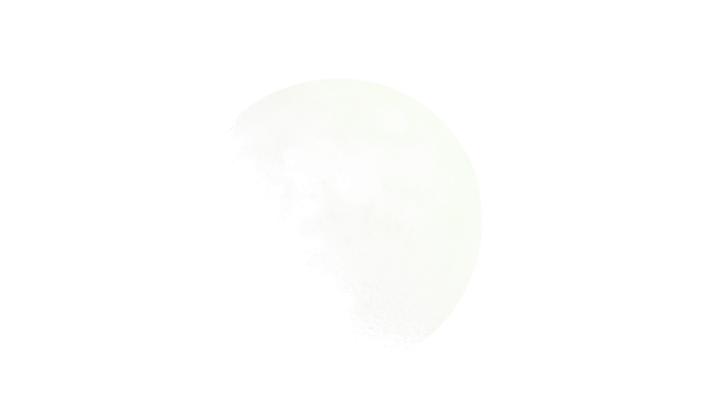 Soft white abstract curved shape on a bright white background.