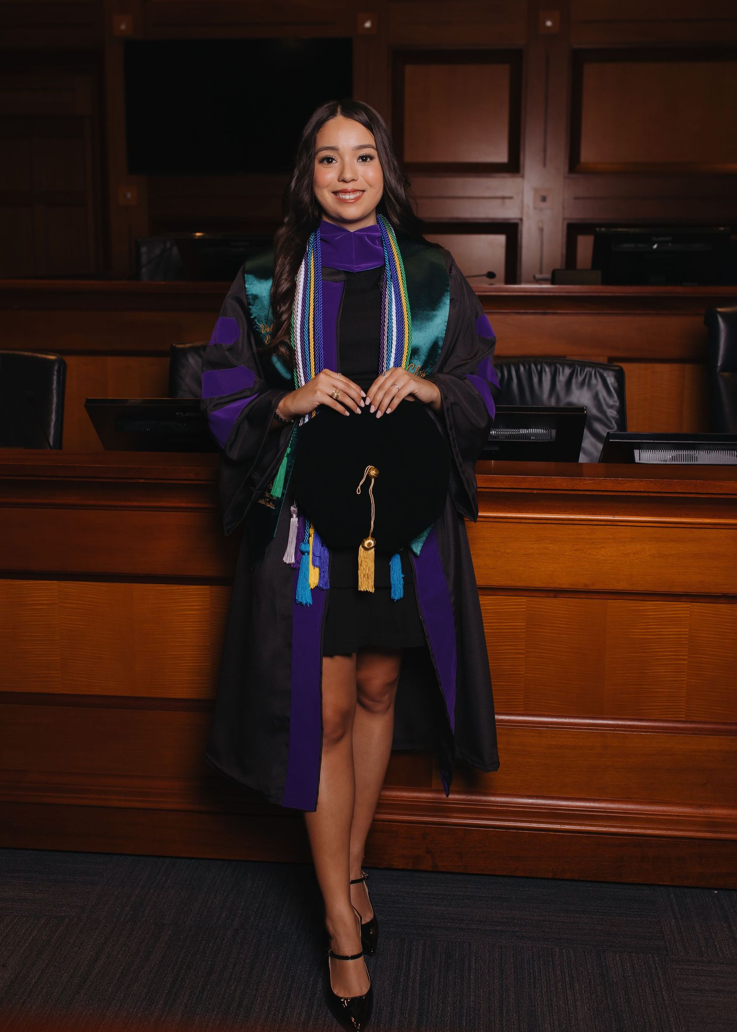 San Antonio senior photographer, St Mary's law school graduate session