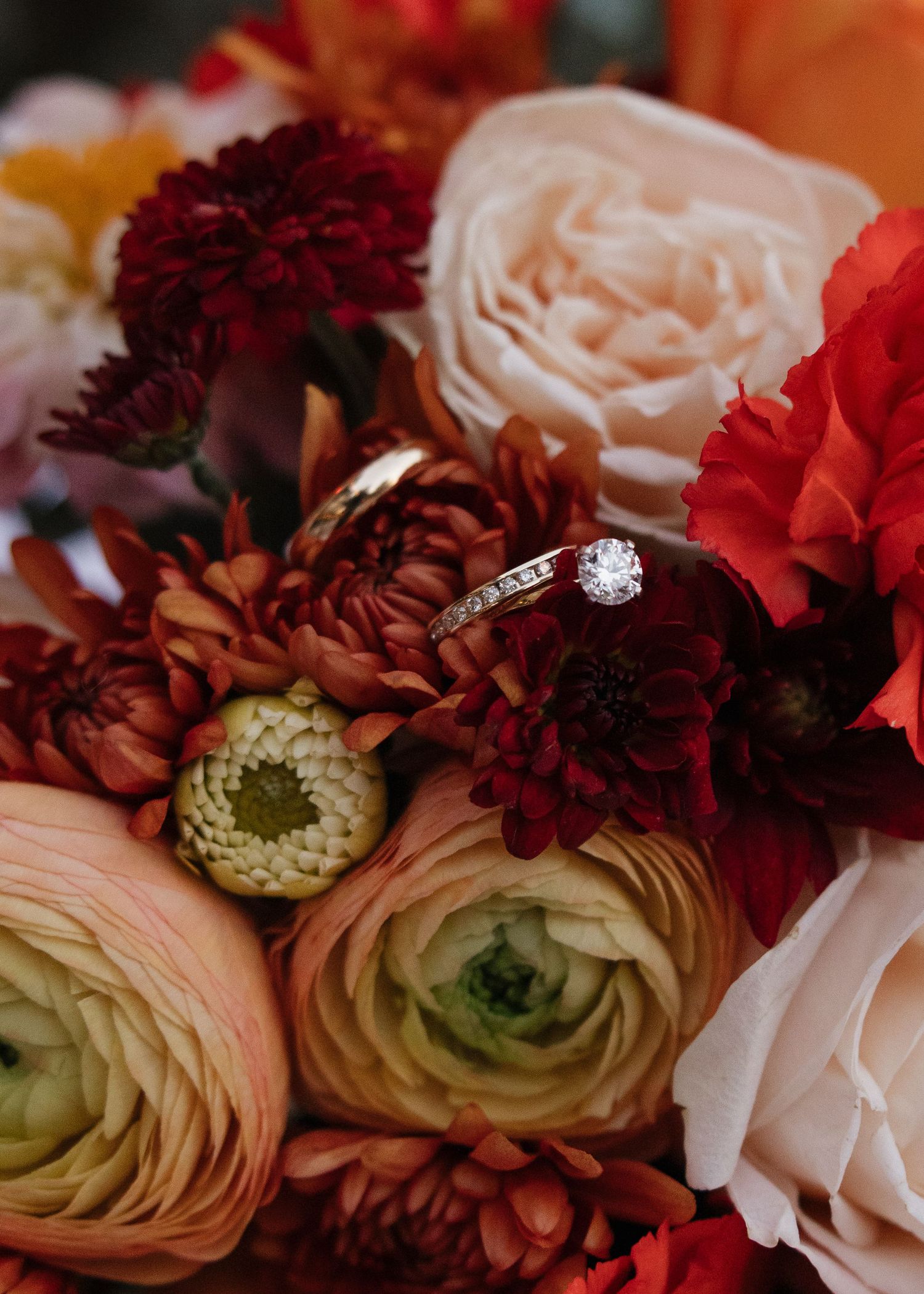 Engagement rings detail photo, San Antonio couple photographer