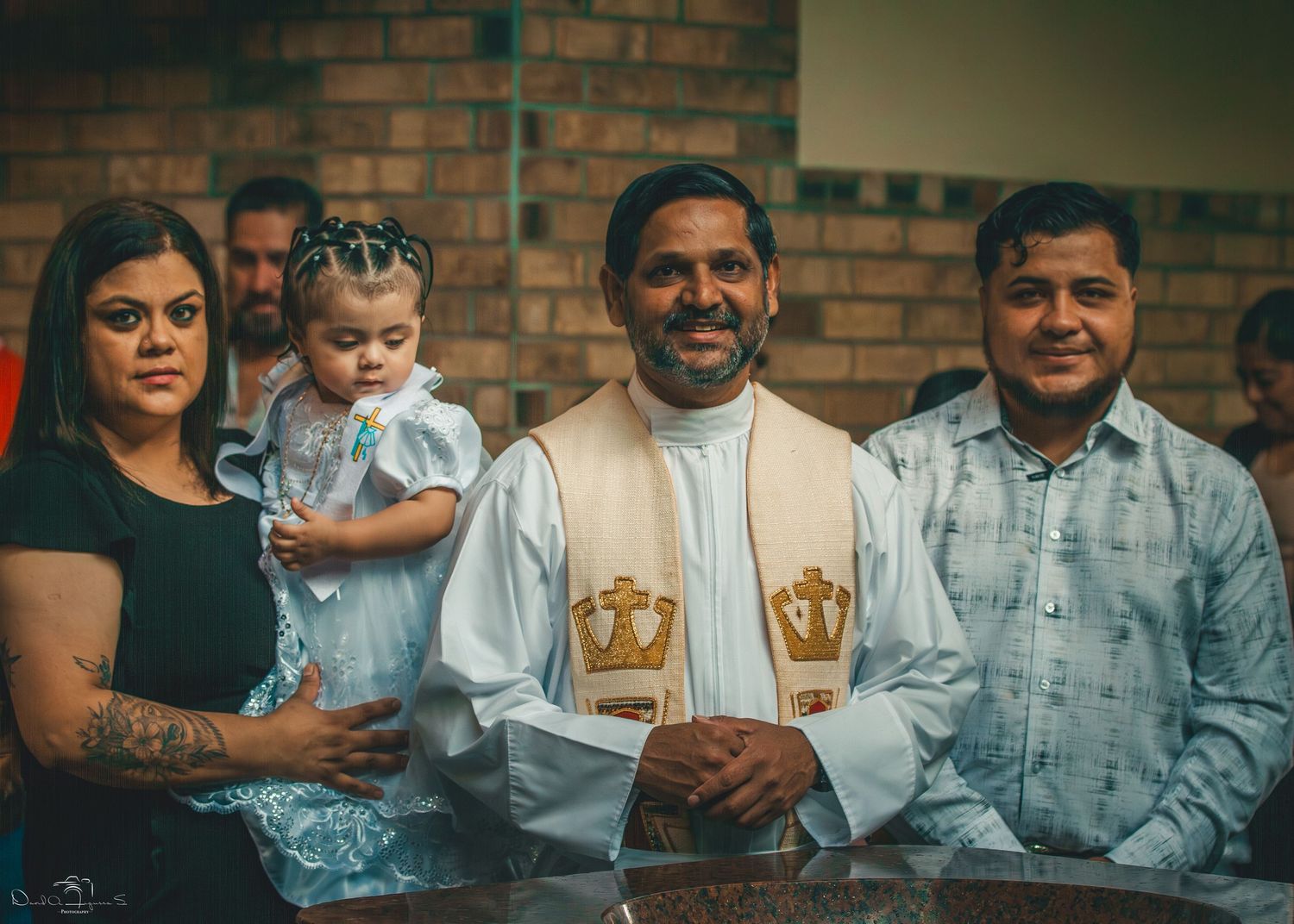 Photograph of the sacred commandment of Baptism