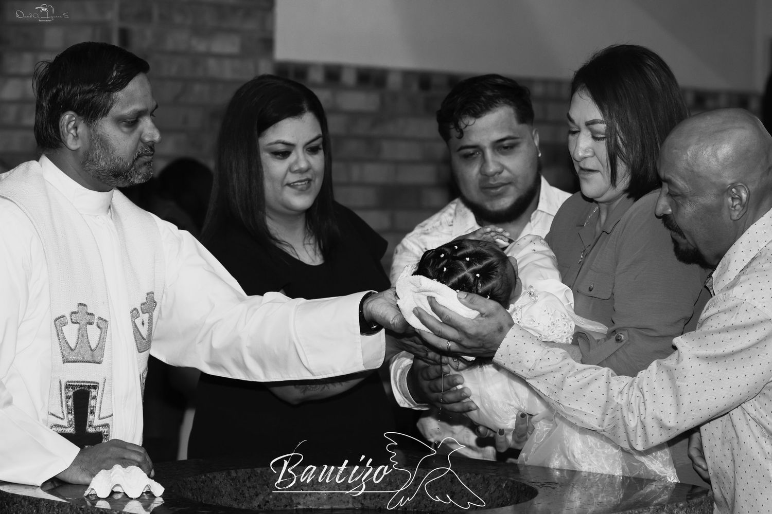 Photograph of the sacred commandment of Baptism