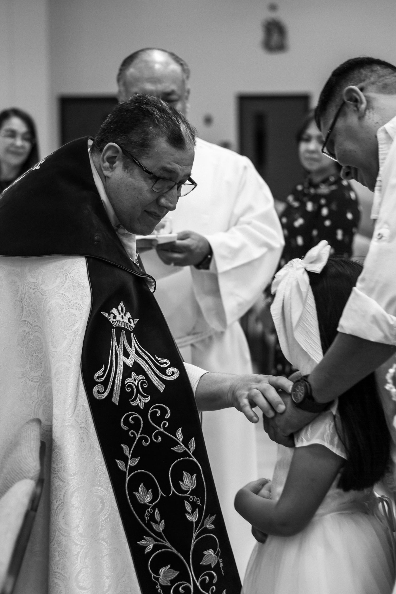 Photograph of the sacred commandment of Baptism