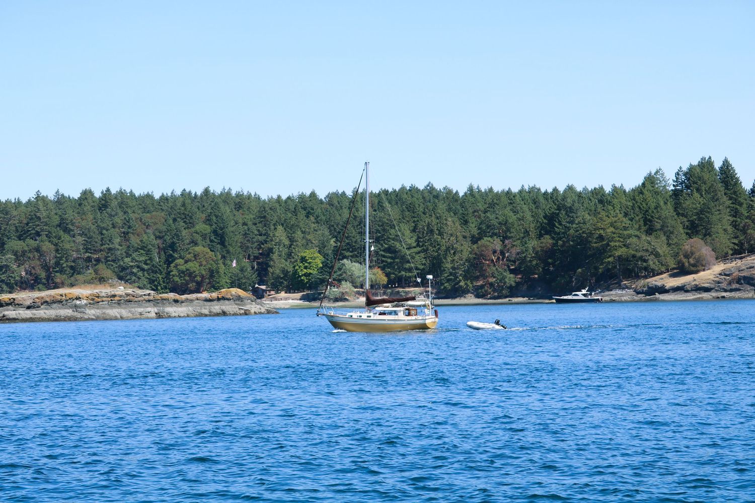 On the water