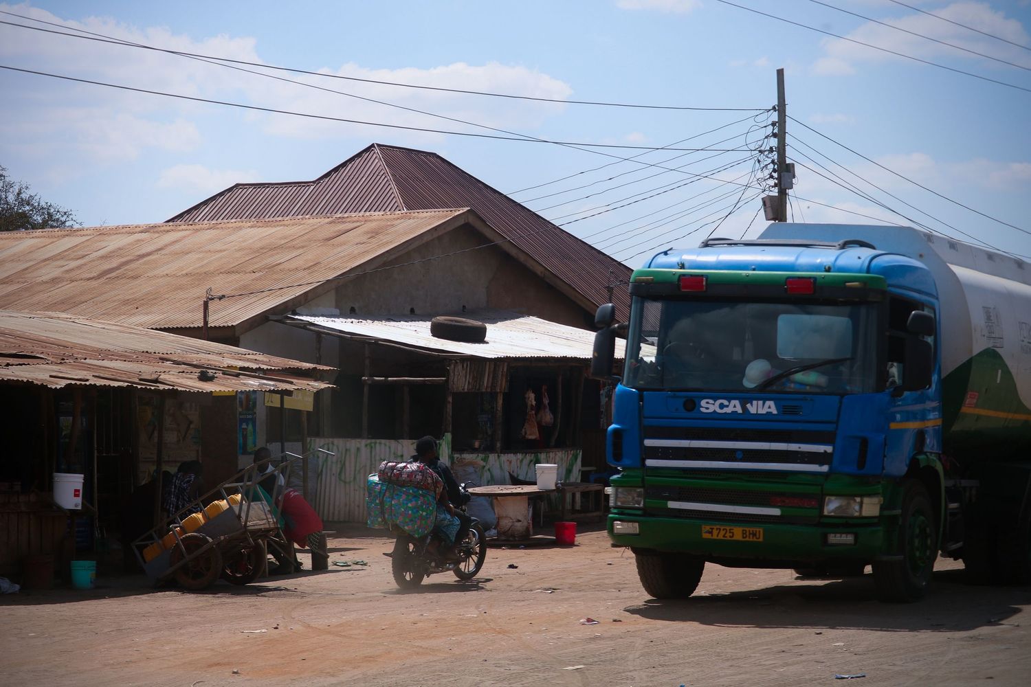 Moshi town: transport