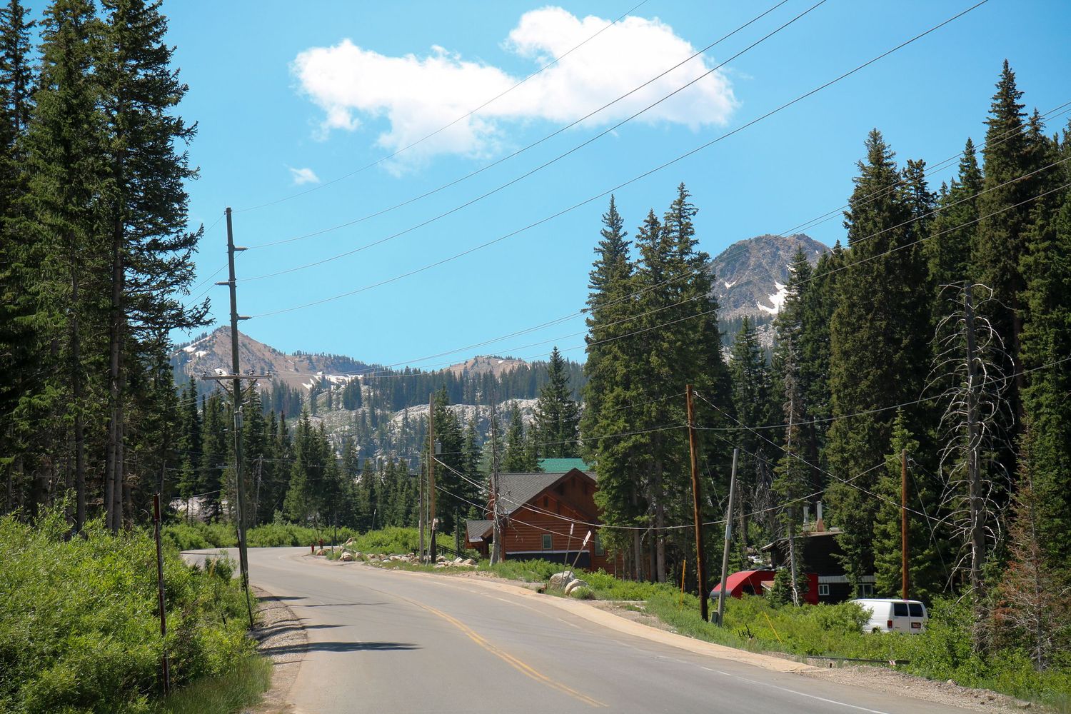 Mountain town summer
