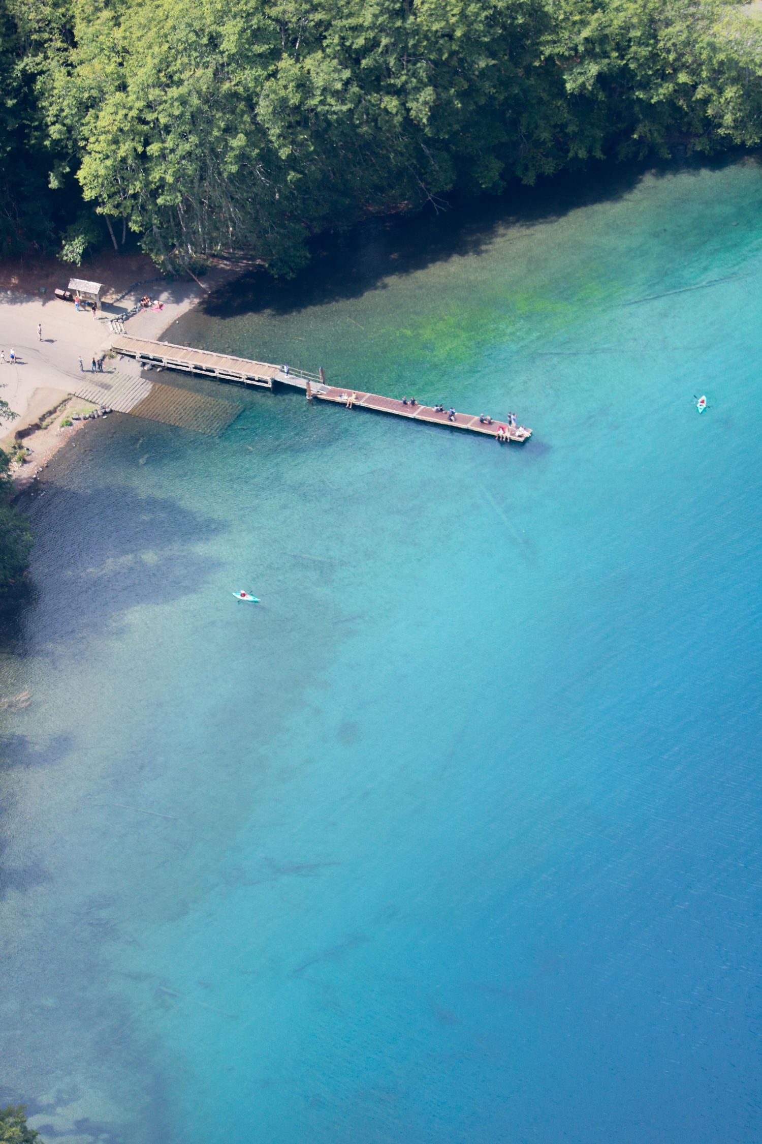 Turquoise lake waters 1