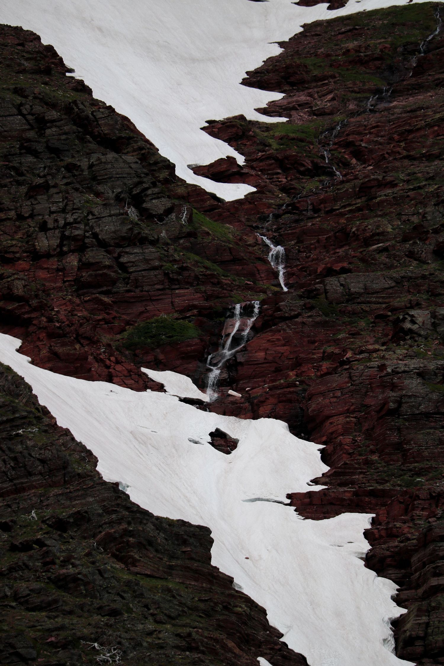 Earthy June waterfall