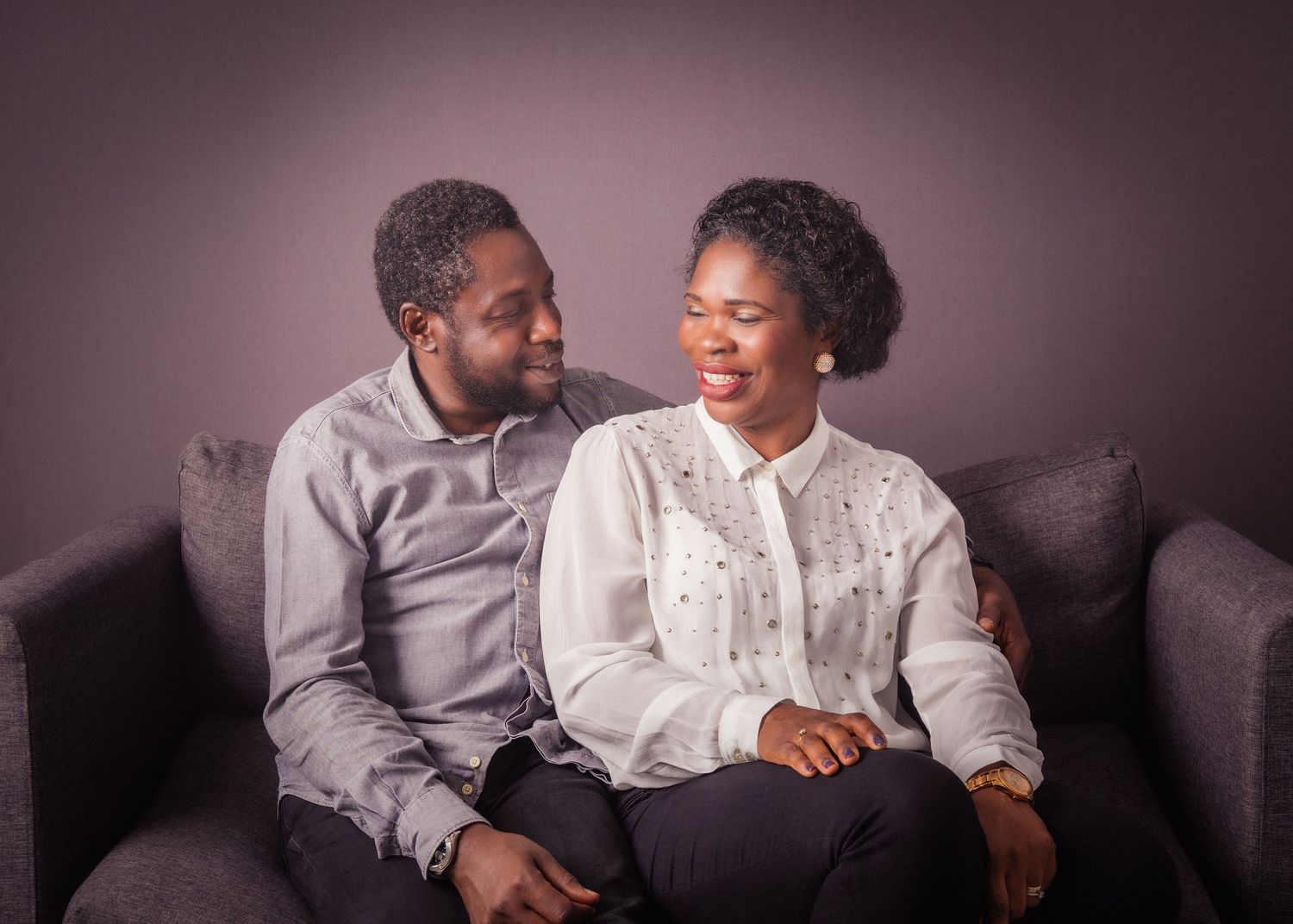 Husband & wife | unboxed portraits family portrait photography