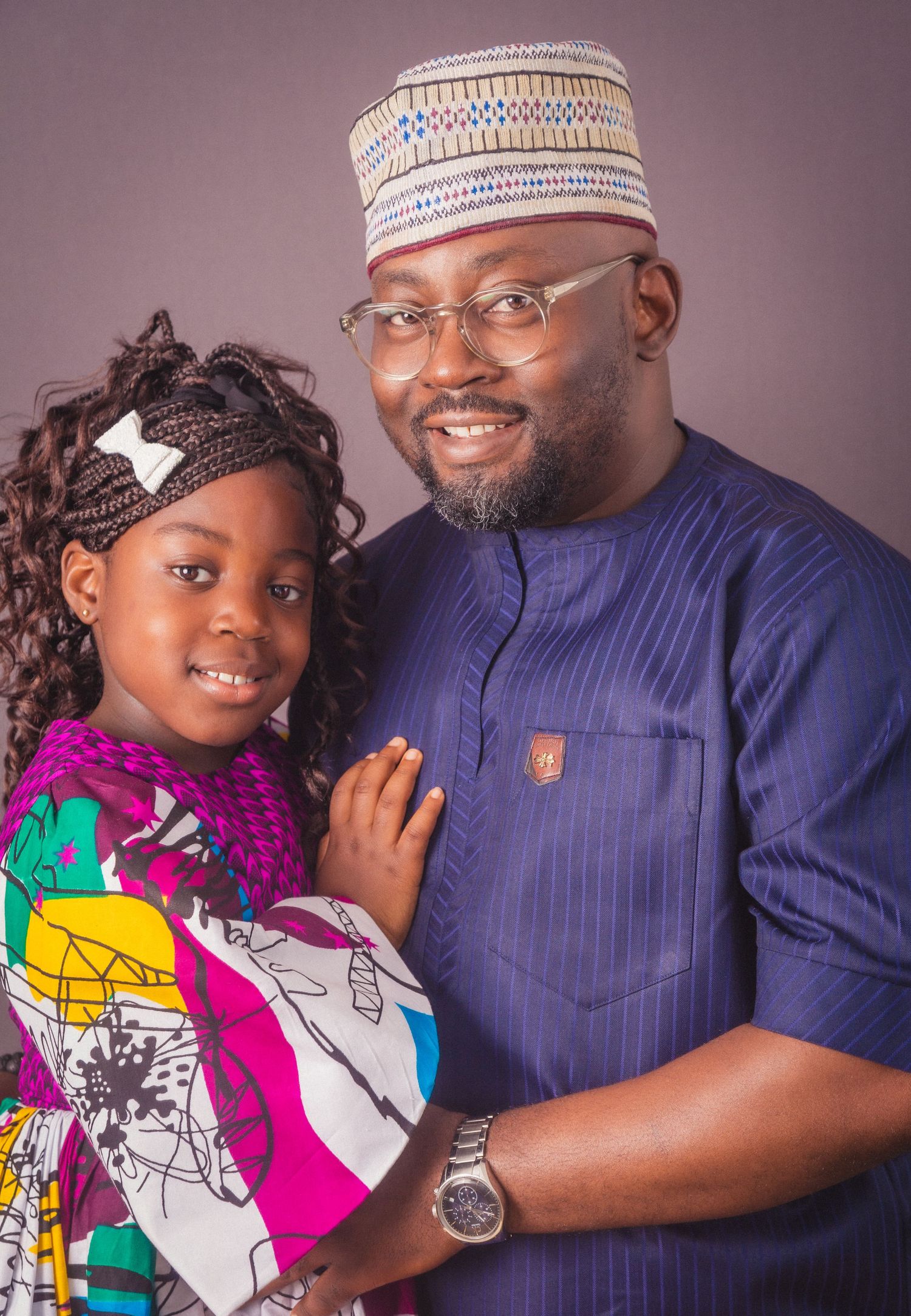 Daughter & father | unboxed portraits family portrait photography