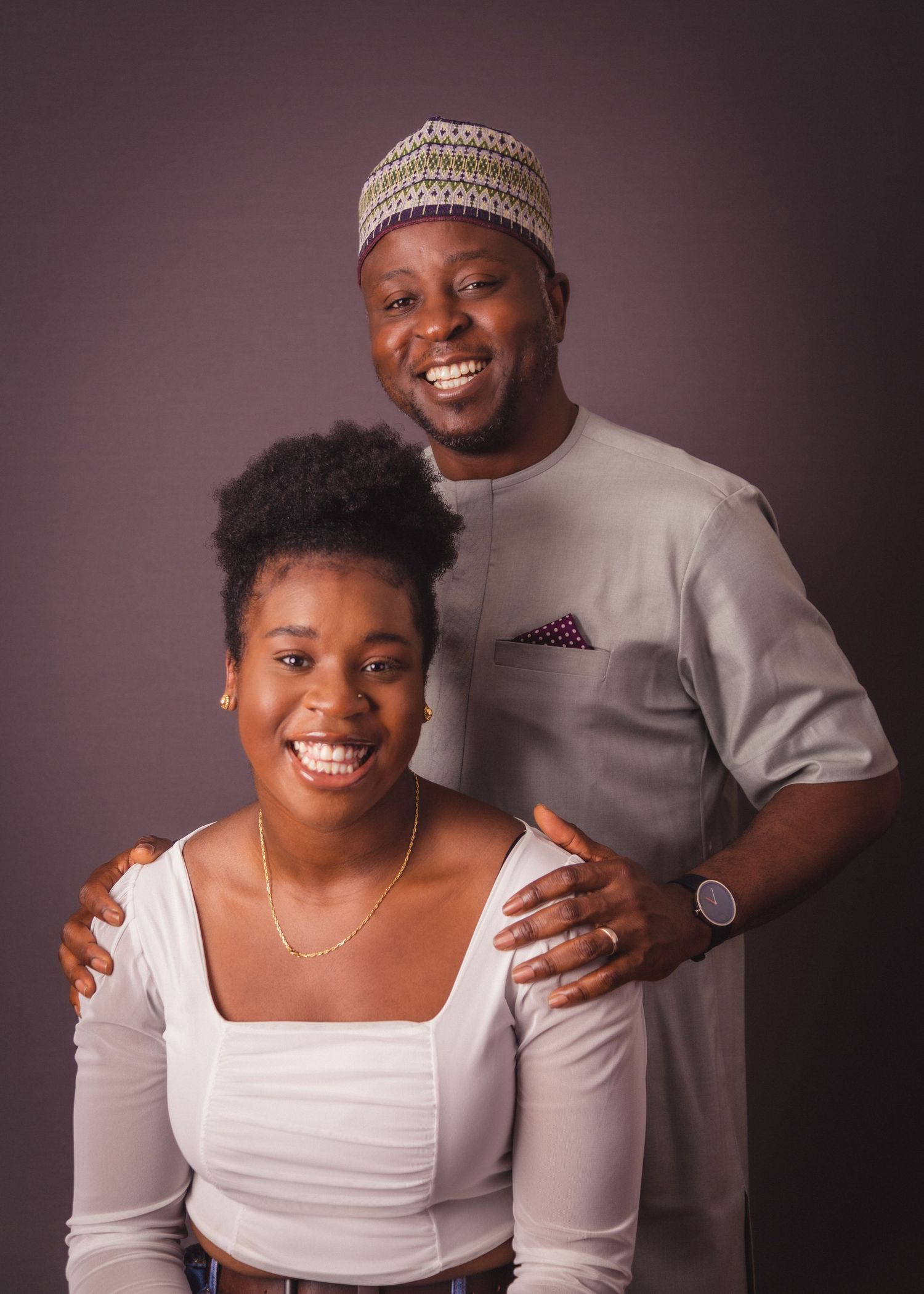 Daughter & father | unboxed portraits family portrait photography