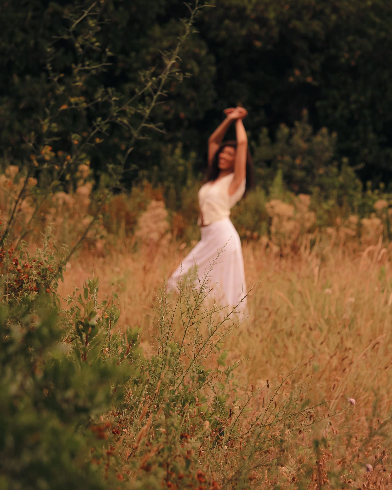 photoshoot d'une femme dans les hauteurs de nice