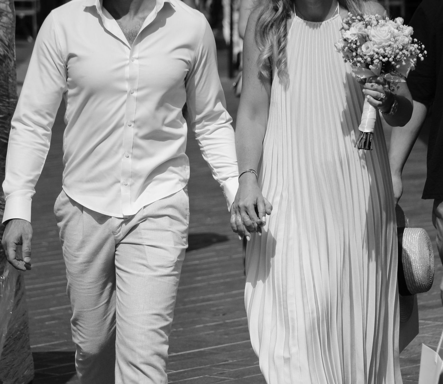 photo détails sans visage anonyme mariage nice  fleurs