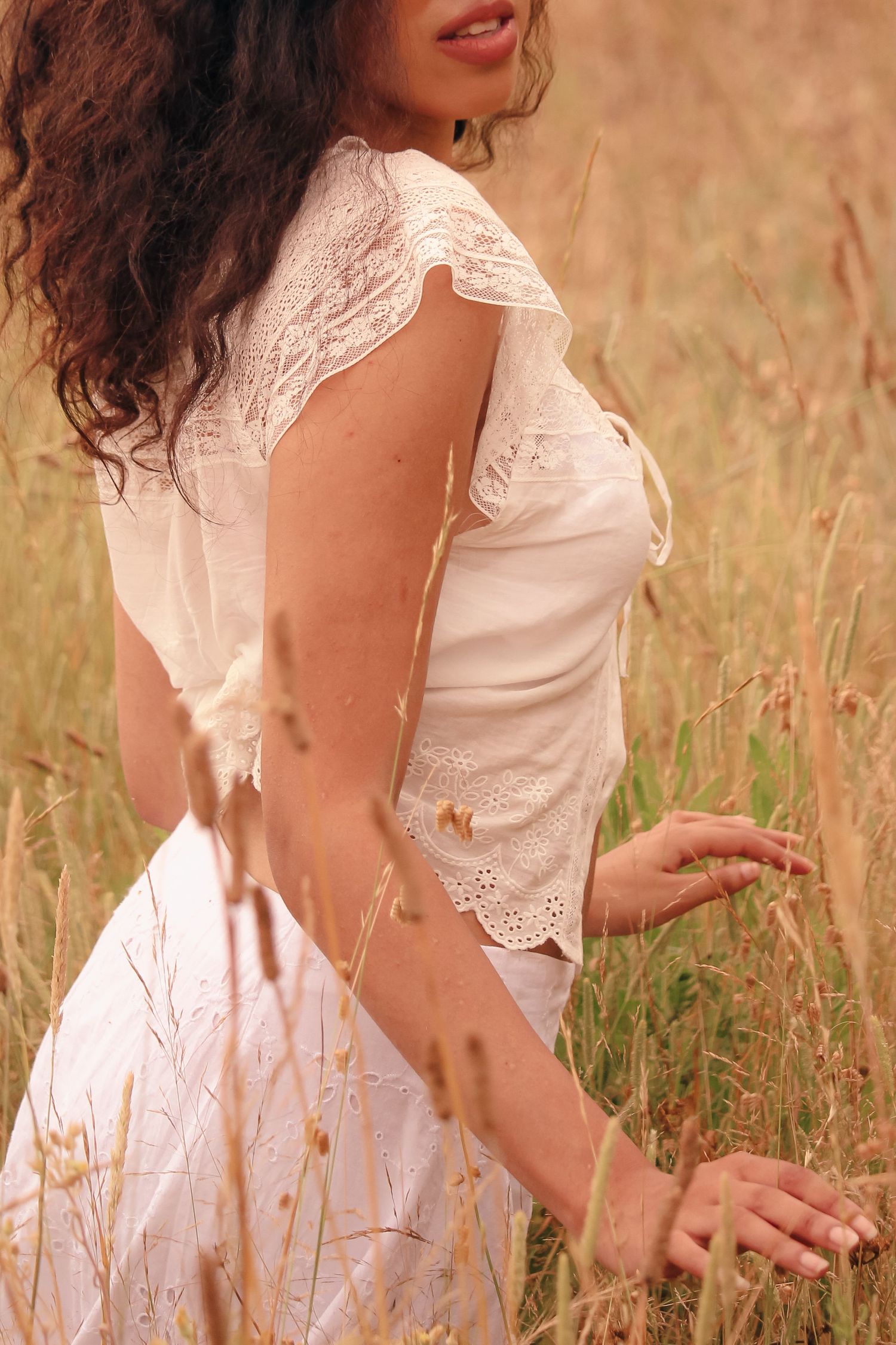 photoshoot d'une femme dans les hauteurs de nice
