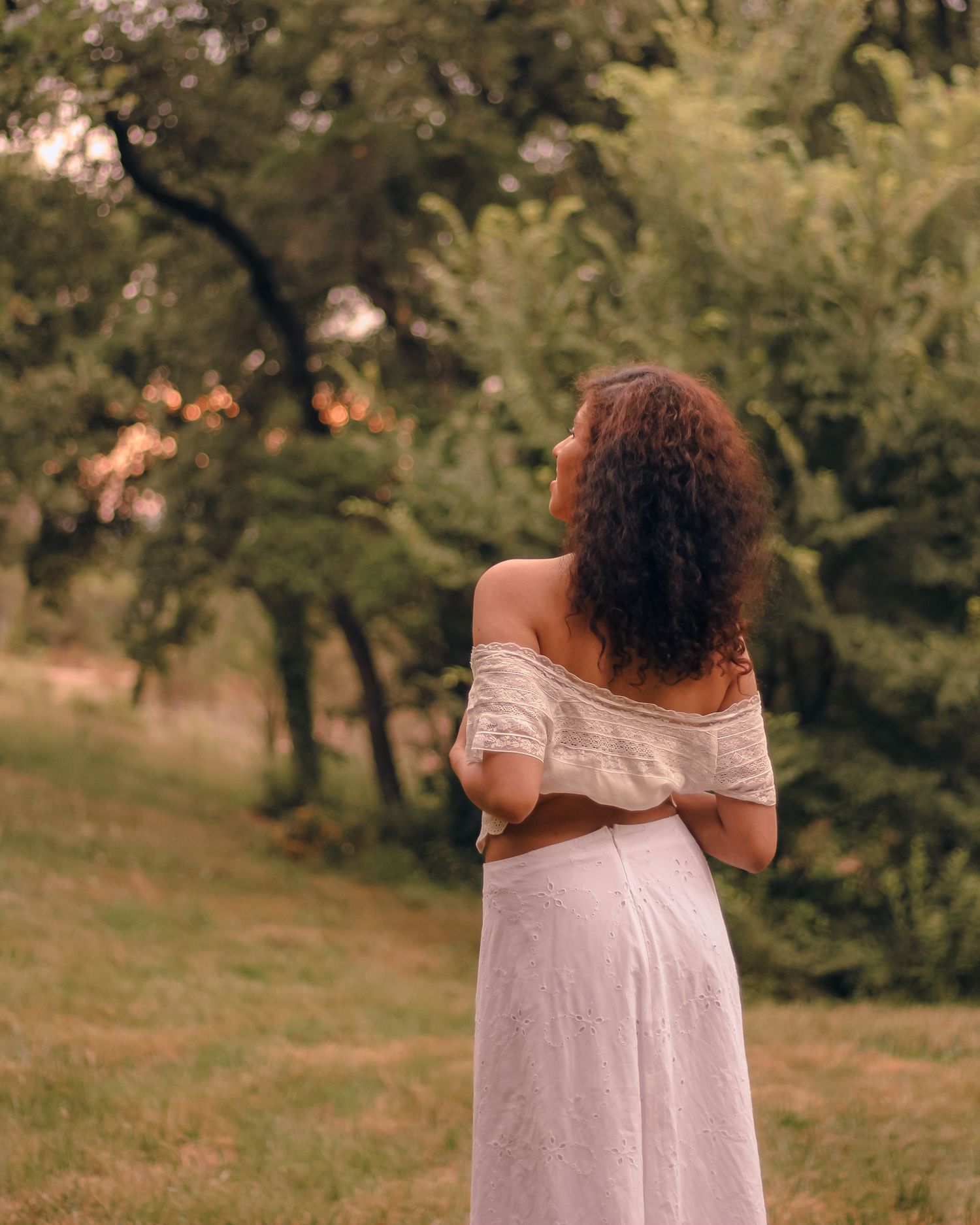 photoshoot d'une femme dans les hauteurs de nice