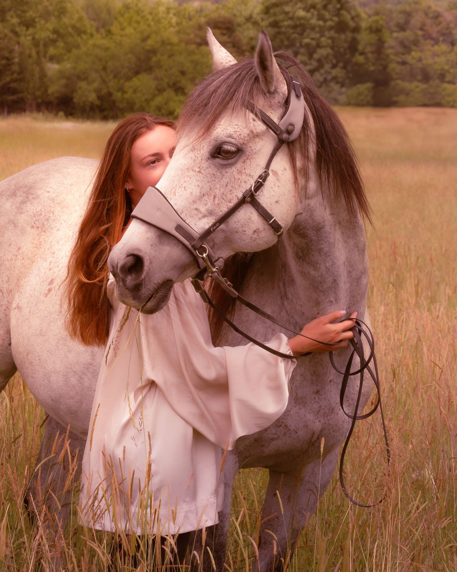 photo d'une femme et son cheval