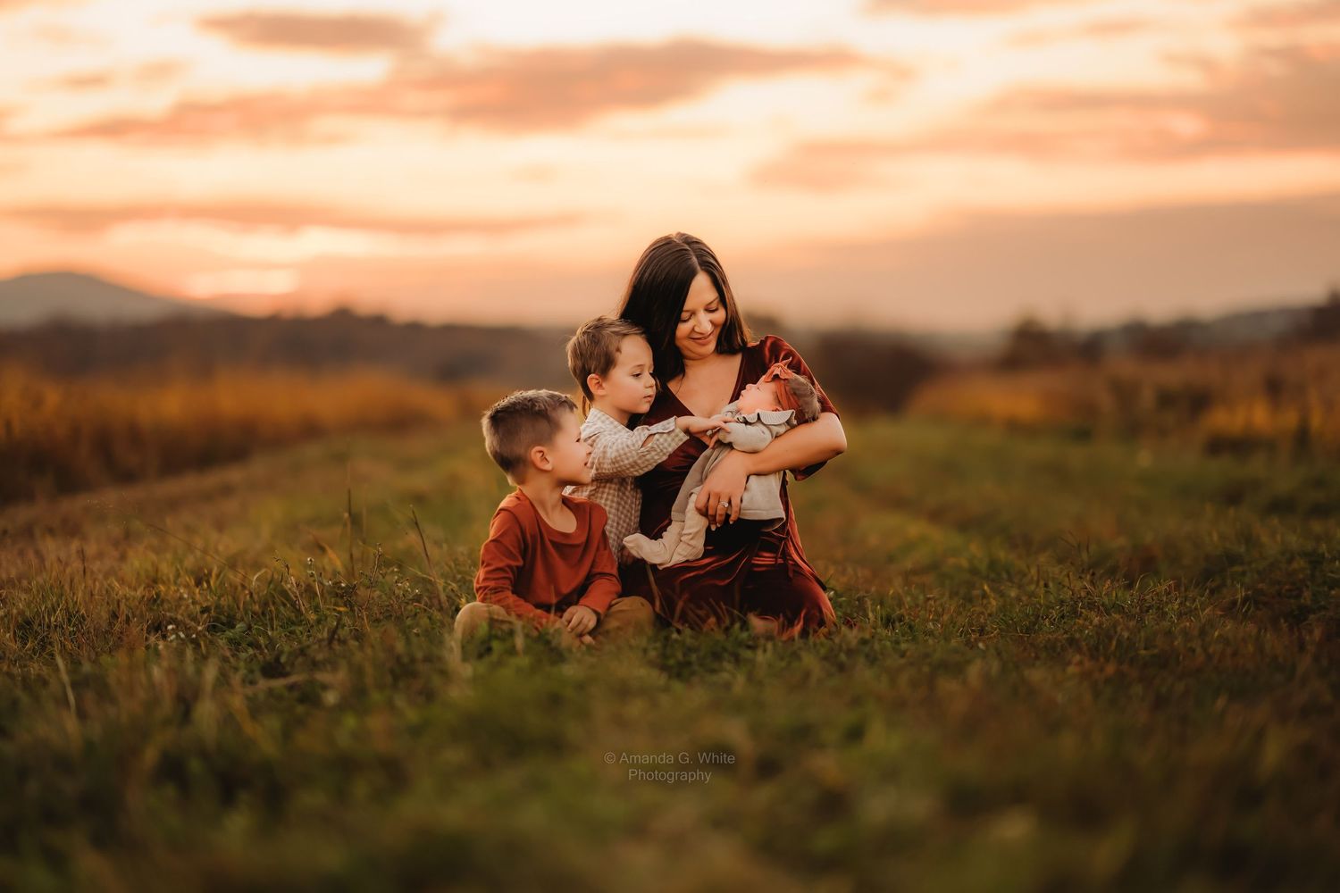 Amanda G. White Fine Art Family photography session in Berks county, Pennsylvania.