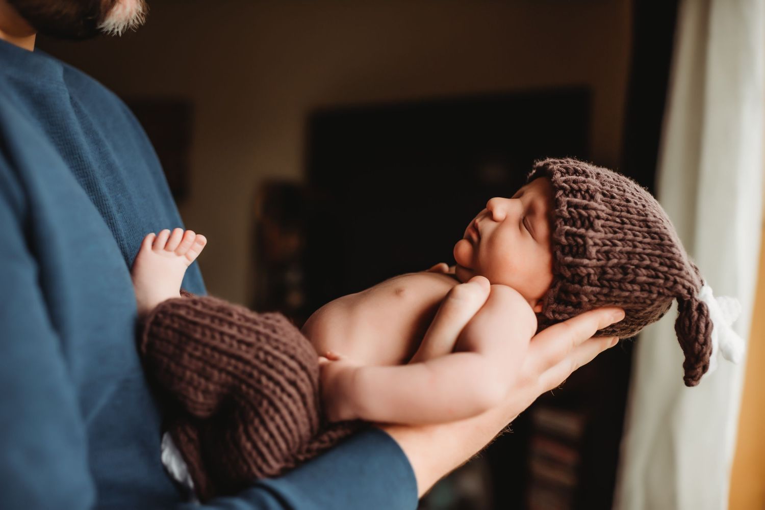 Amanda G. White Fine Art newborn photography session in Berks county, Pennsylvania.