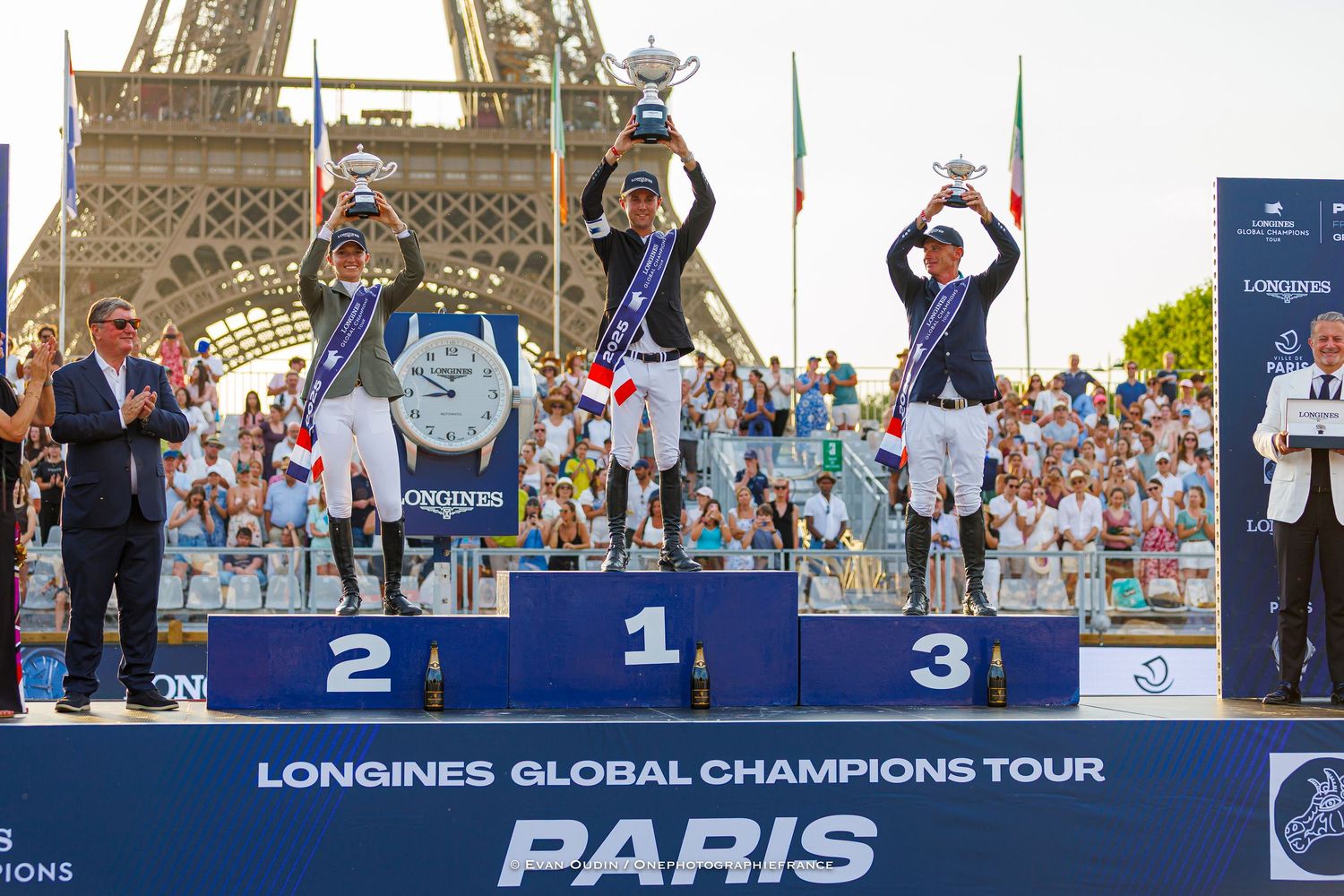 podium de la LGCT de Paris