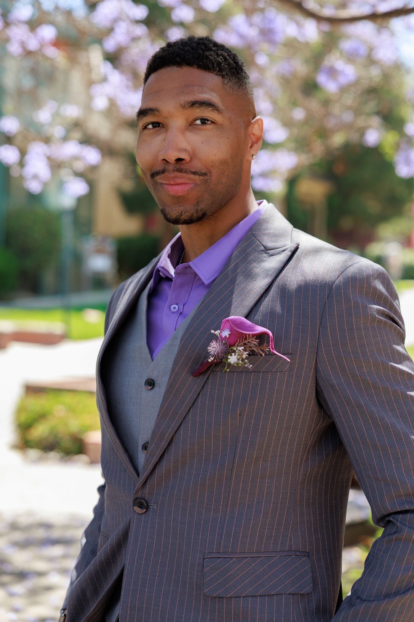 beautiful groom portraits san diego