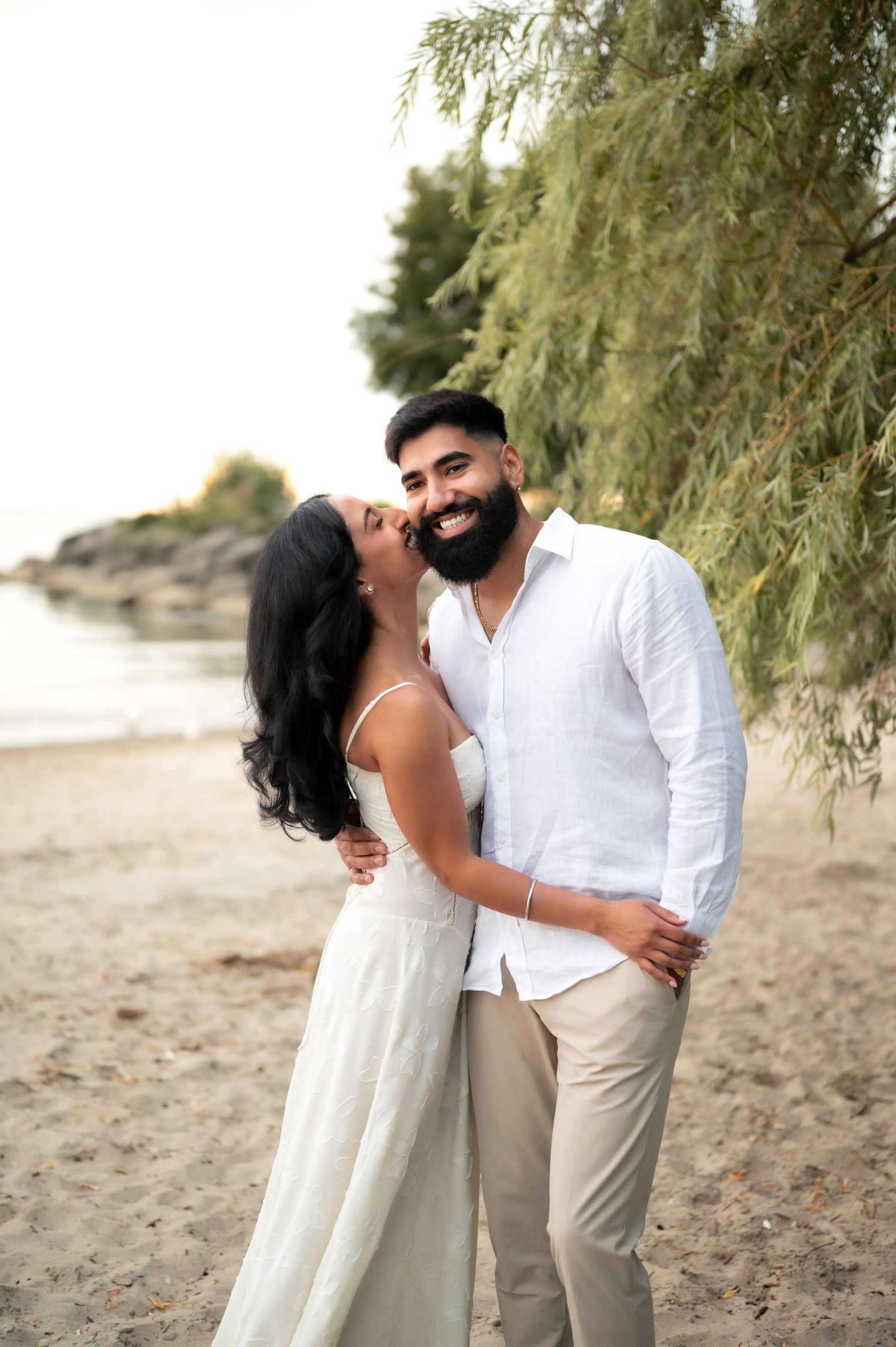 Beach photoshoot