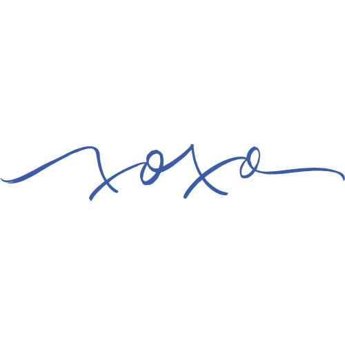 Handwritten signature or text design in black ink on light background.