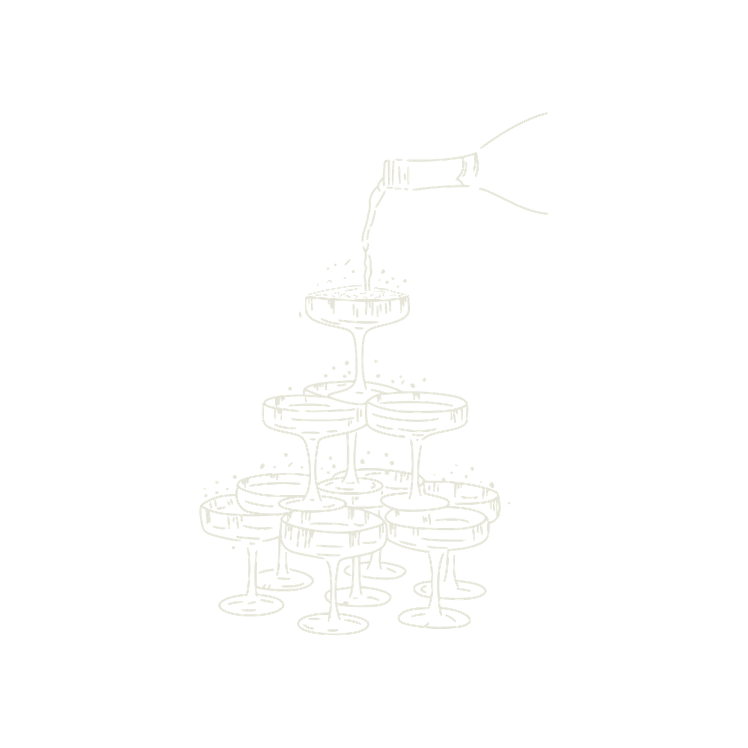 Hand-drawn illustration of flying airplanes in a simple black line art style against a white background.