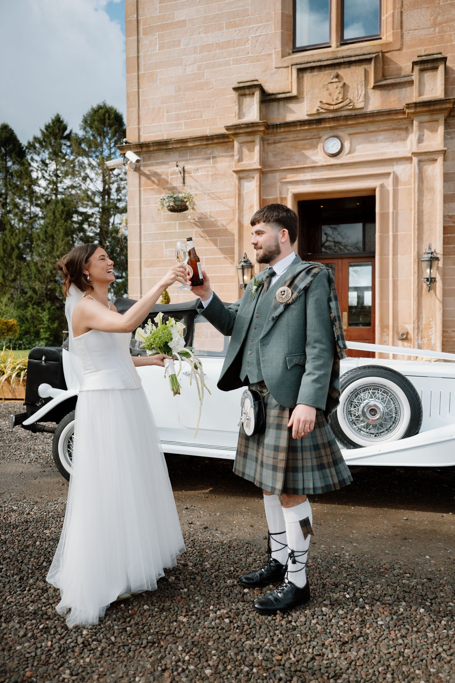 Glenbervie House Hotel Wedding Photography