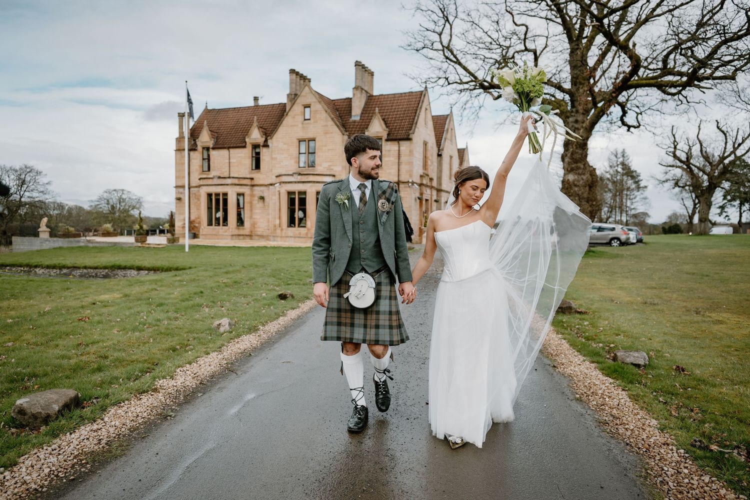 Glenbervie House Hotel Wedding Photography