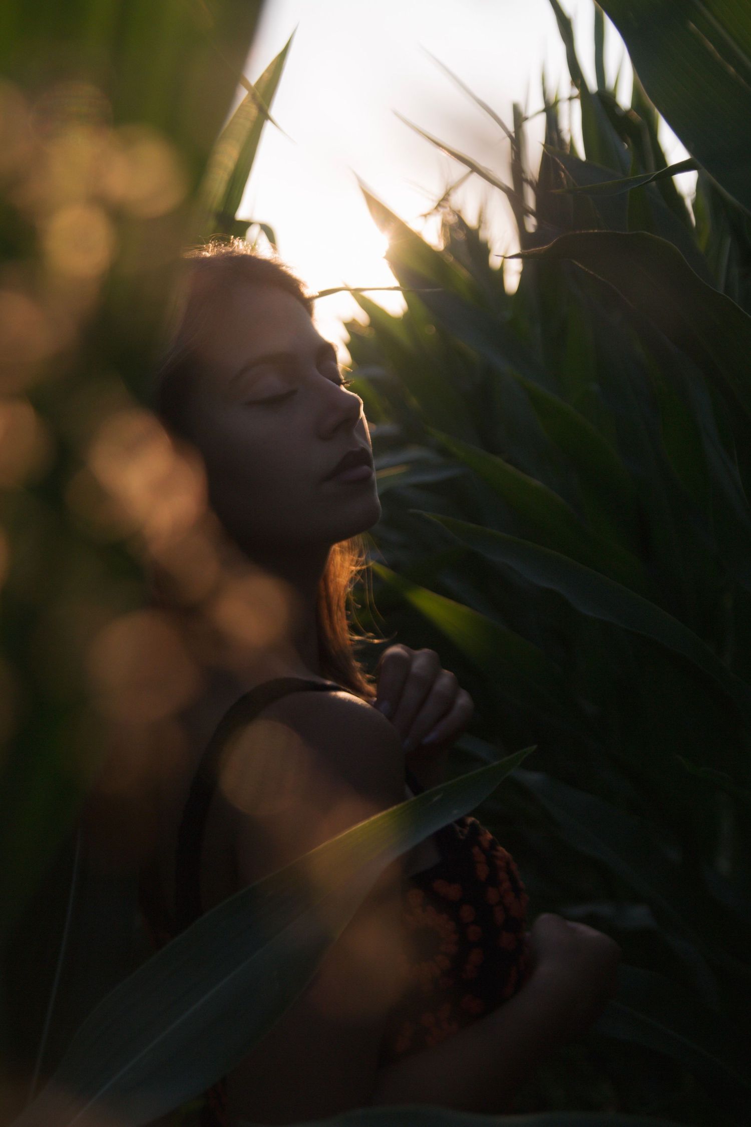 Woman nature photography